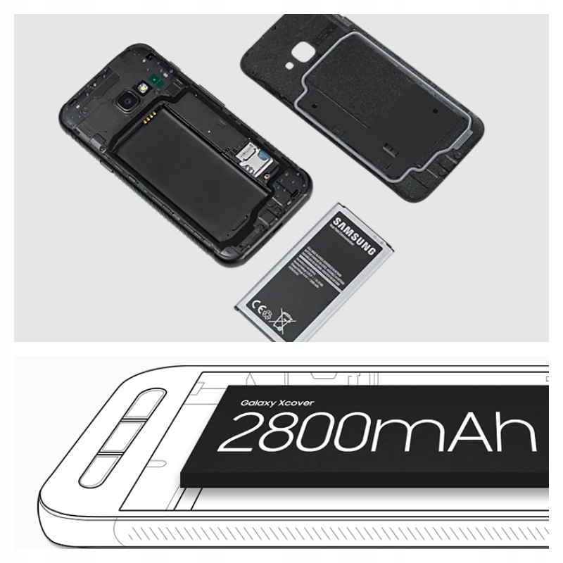 Galaxy Xcover 4 2/16GB 4G LTE ETUI+SZKŁO MILITARNY - obrazek 10