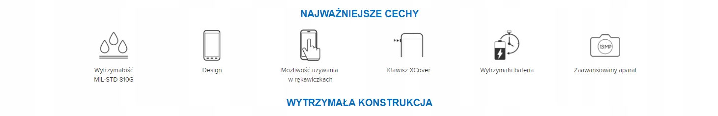 Galaxy Xcover 4 2/16GB 4G LTE ETUI+SZKŁO MILITARNY - obrazek 8