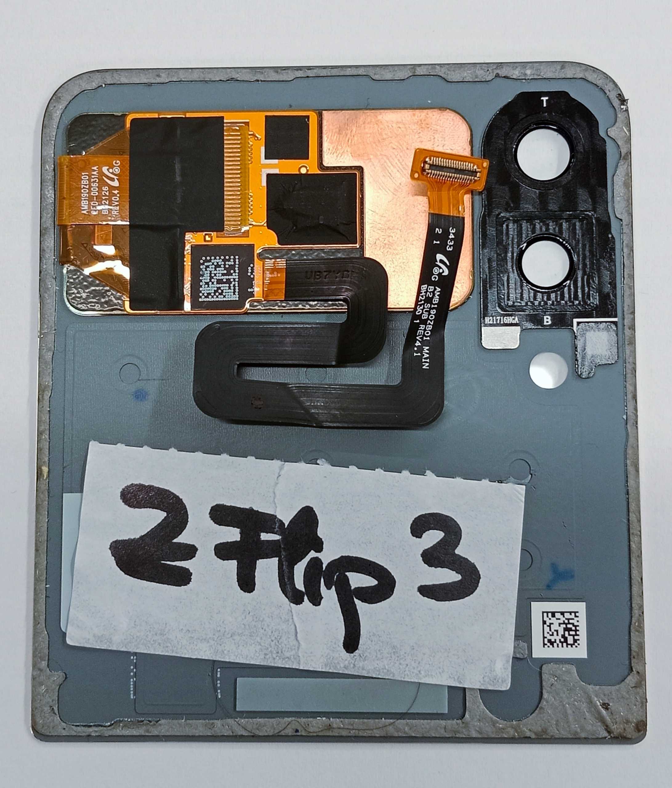 Klapka Baterii SAMSUNG Z FLIP 3 SM-F711 ORYGINAŁ - obrazek 2