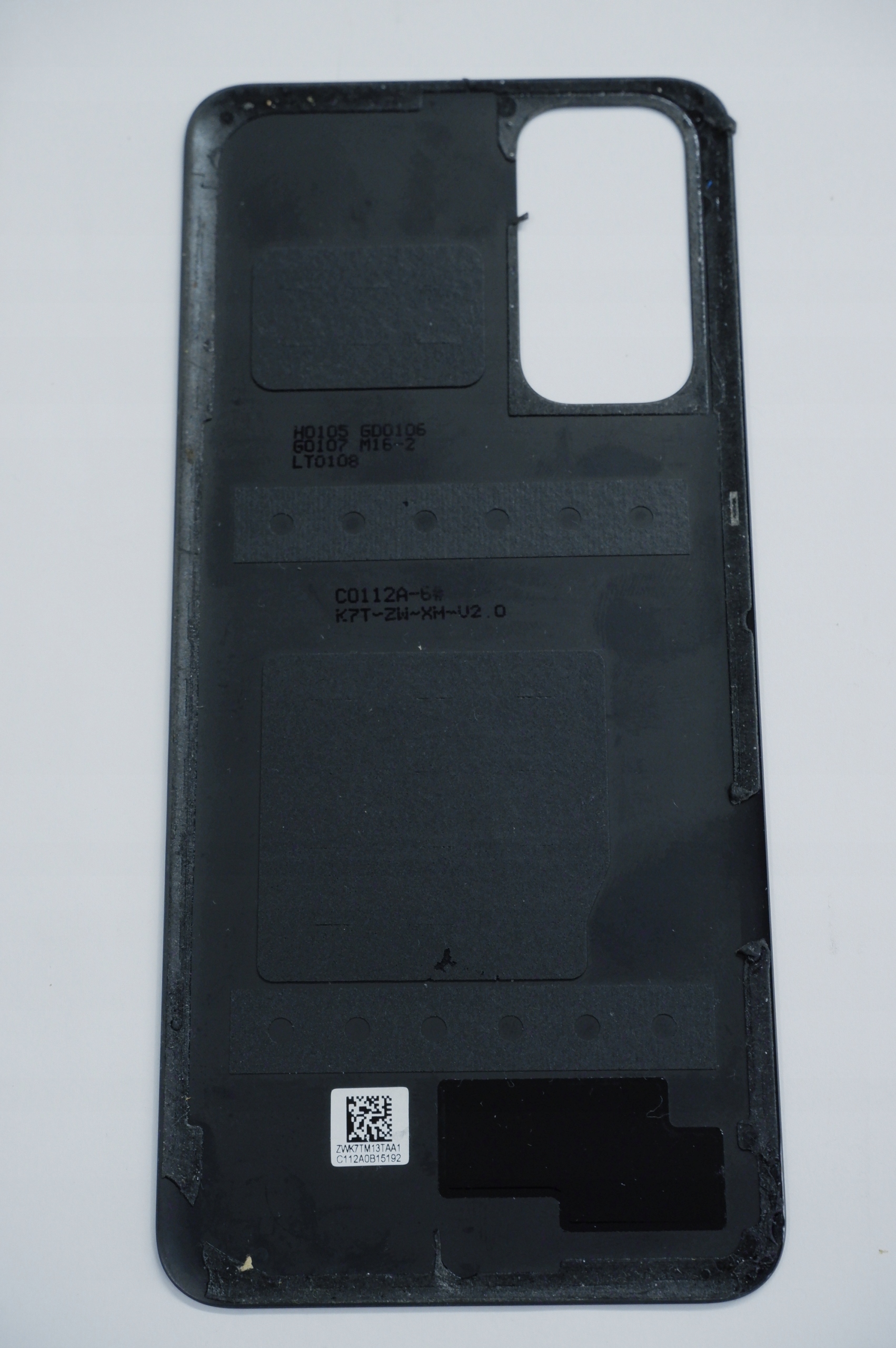 Klapka Baterii REDMI NOTE 11 CZARNA ORYGINALNA - obrazek 2