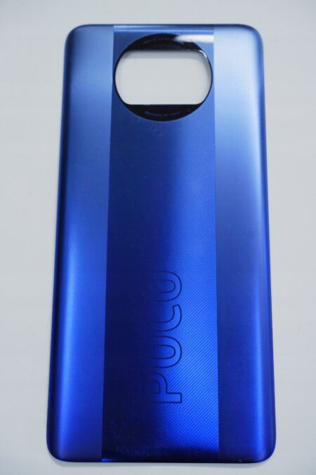 Klapka Baterii POCO X3 PRO NIEBIESKA ORYGINALNA