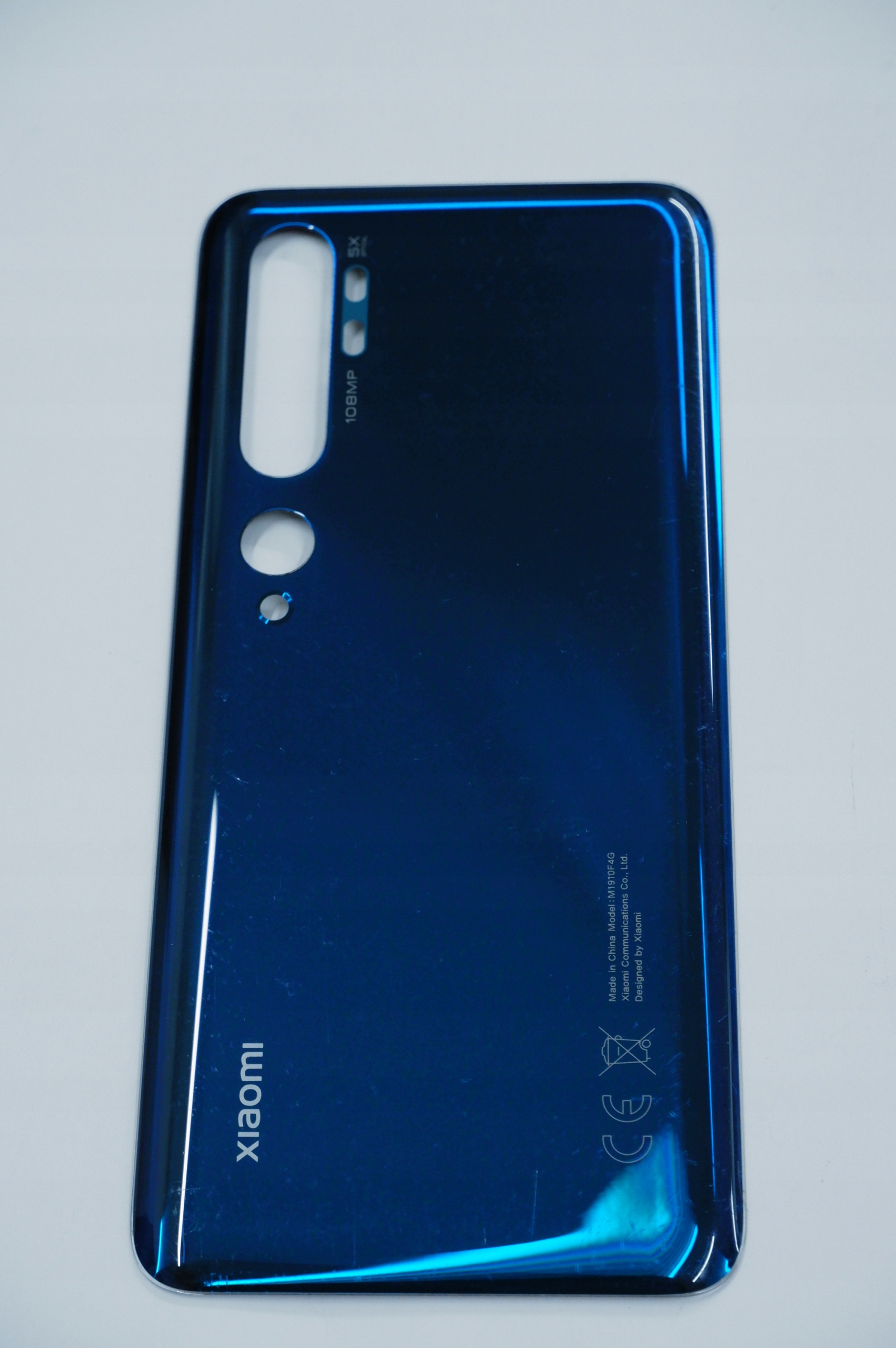 Klapka Baterii XIAOMI MI NOTE 10 ZIELONA ORYGINAŁ - obrazek 2