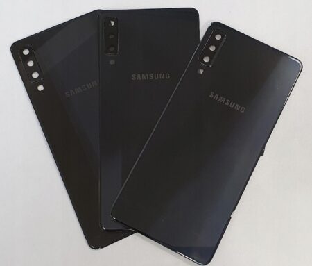 Klapka SAMSUNG A7 2018 CZARNA oryginalna 100%