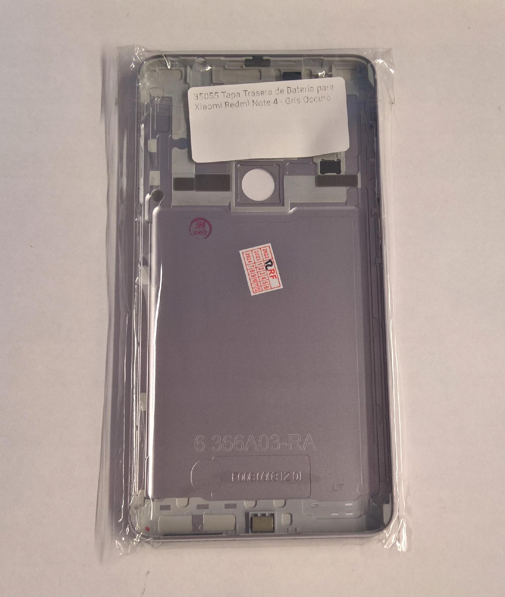 Klapka Baterii Xiaomi REDMI NOTE 4 SZARA NOWA