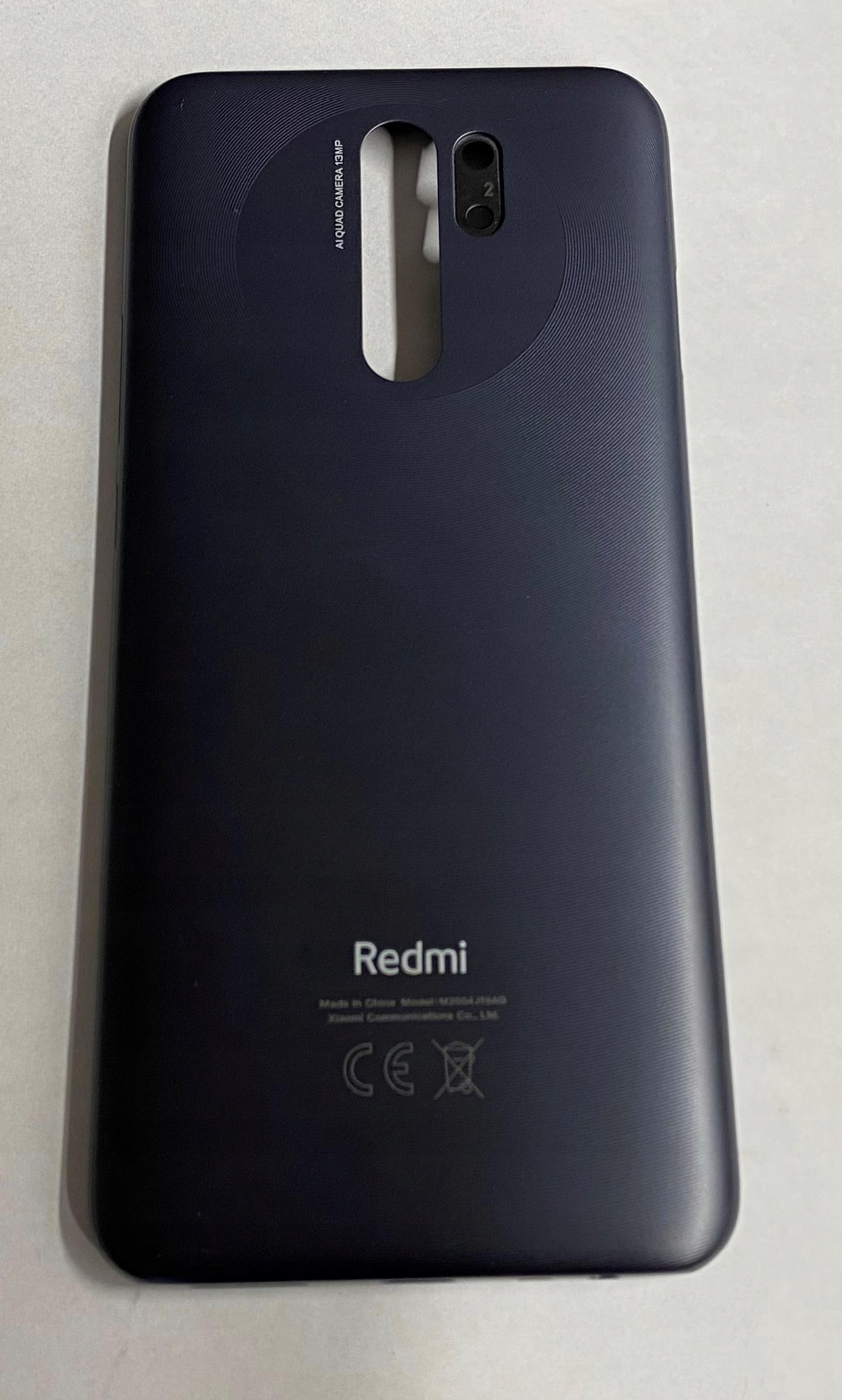 Klapka Baterii XIAOMI REDMI 9 CZARNA NOWA