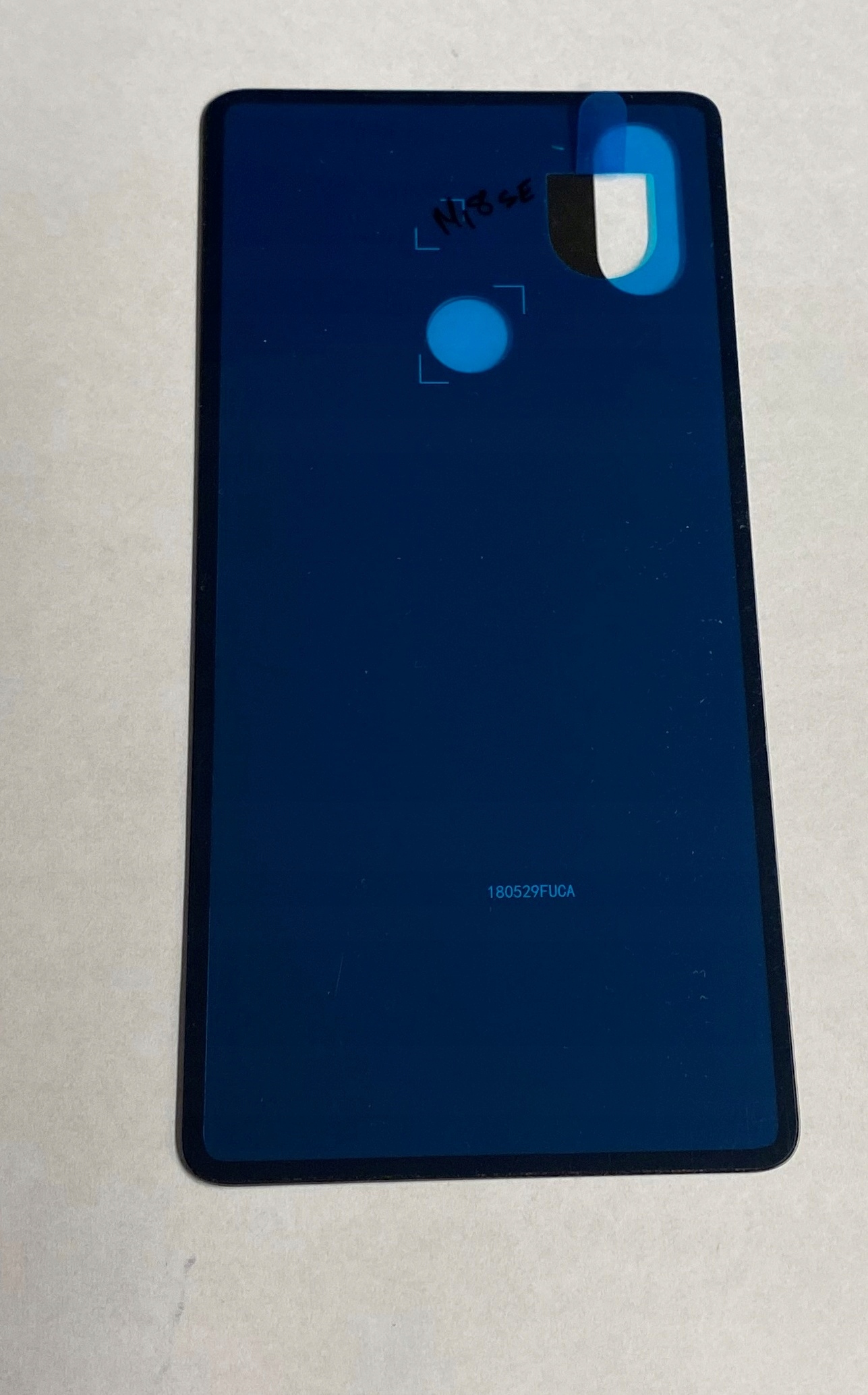 Klapka Baterii XIAOMI mi 8 SE CZARNA NOWA FOLIA - obrazek 2