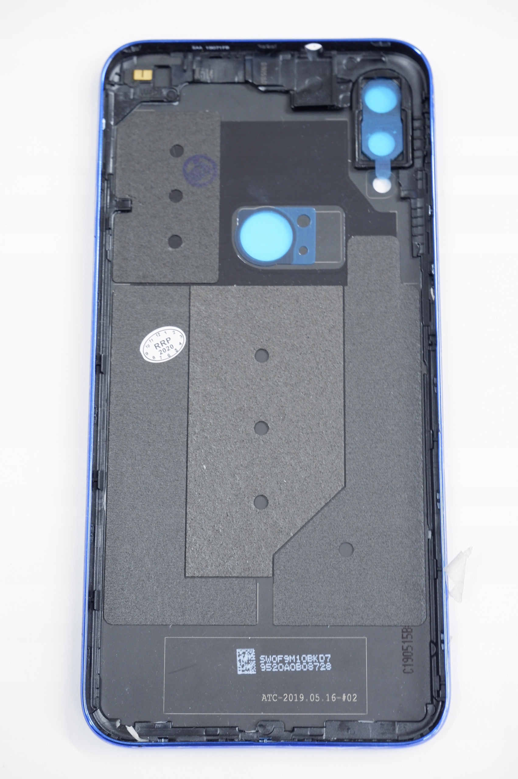 Klapka Baterii XIAOMI MI PLAY NIEBIESKA NOWA - obrazek 2