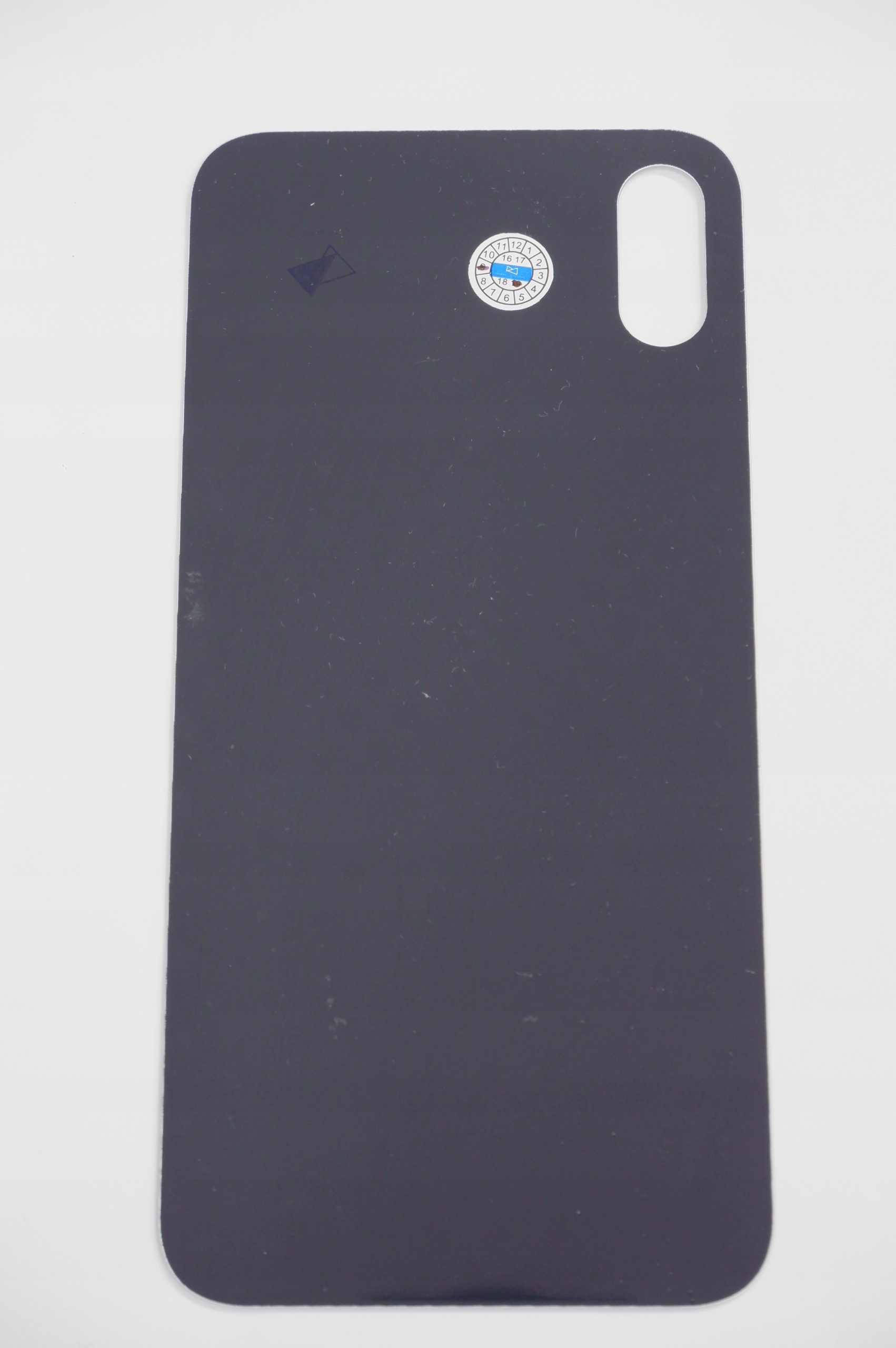 Klapka Baterii iPhone XS Silver Biała - obrazek 2