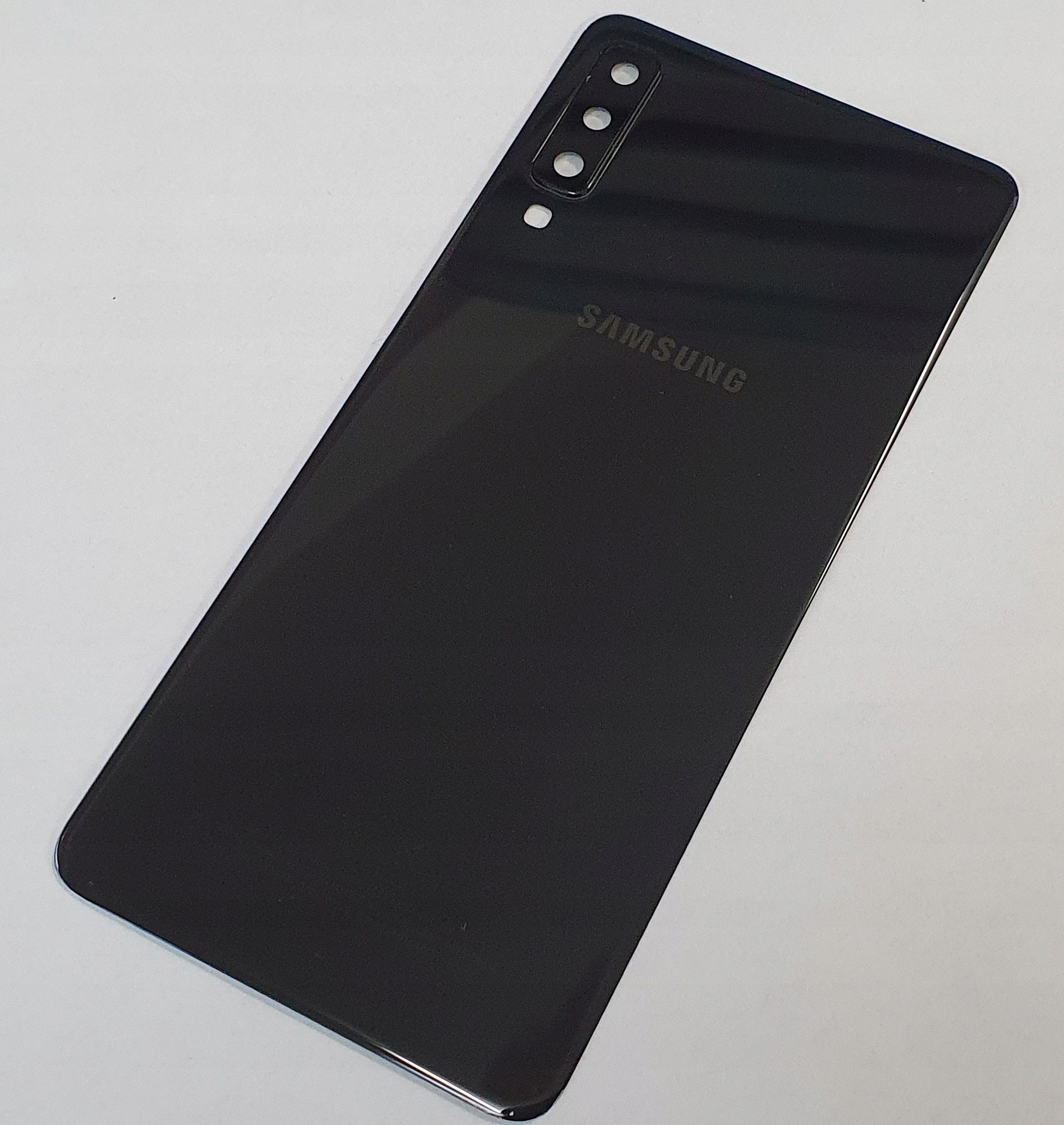 Klapka SAMSUNG A7 2018 CZARNA oryginalna 100% - obrazek 2