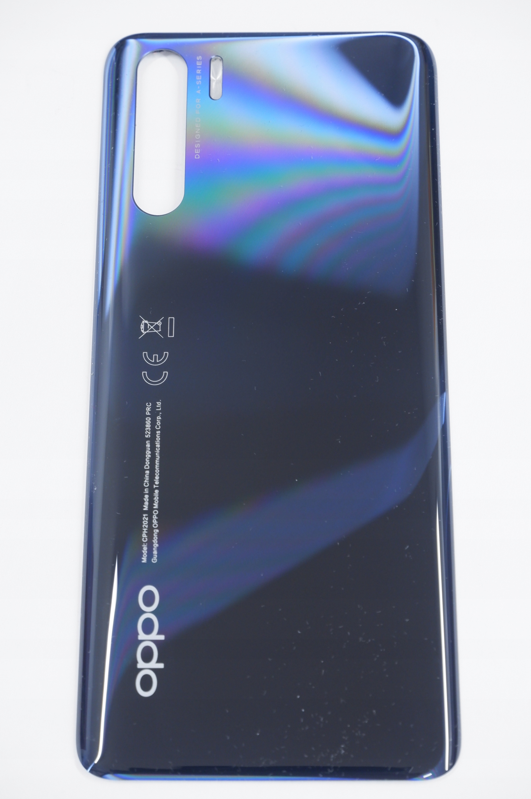 Klapka Baterii OPPO A91 CZARNA ORYGINALNA