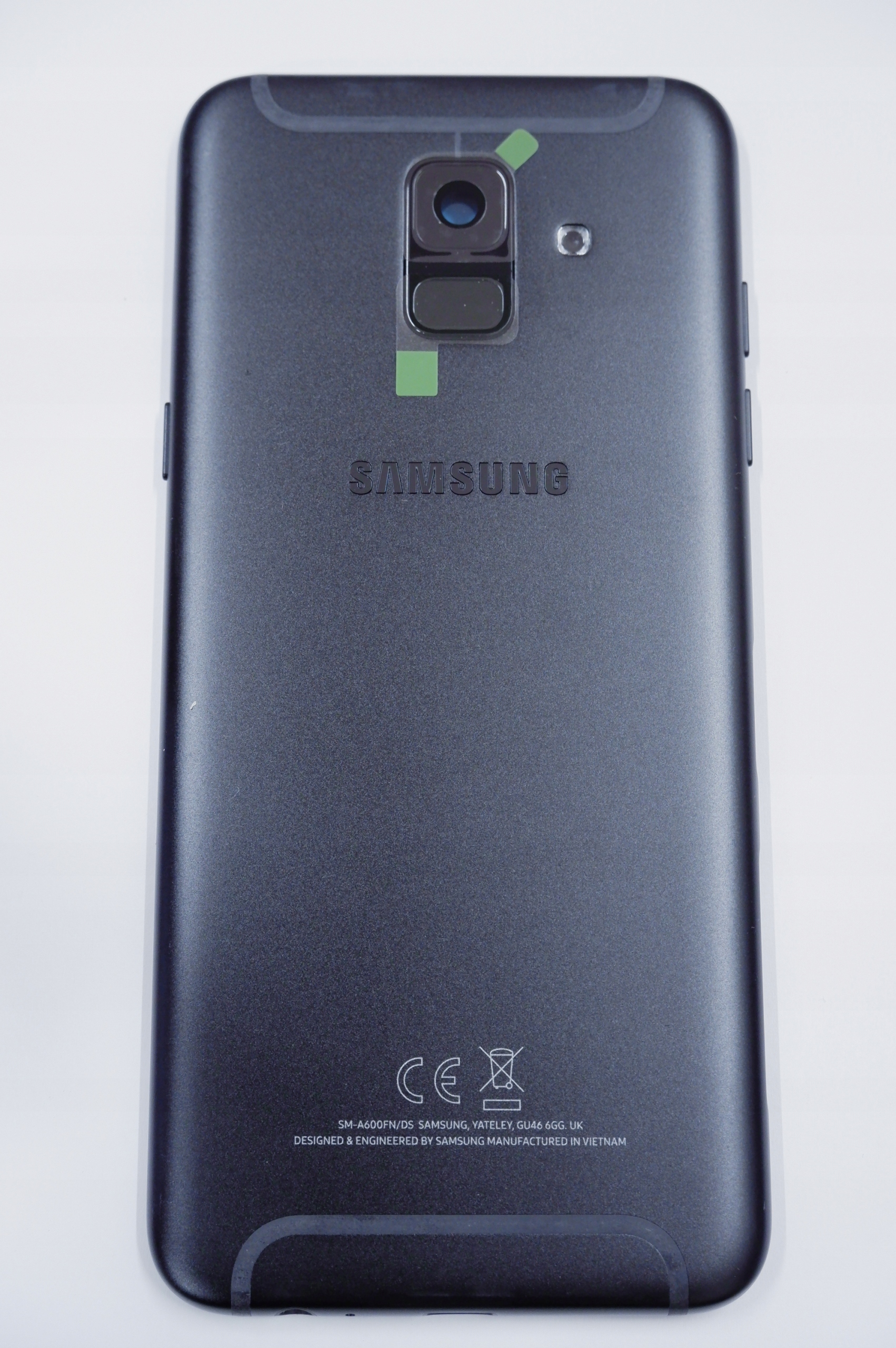 Klapka Obudowa SAMSUNG A6 2018 Czarna Oryginał