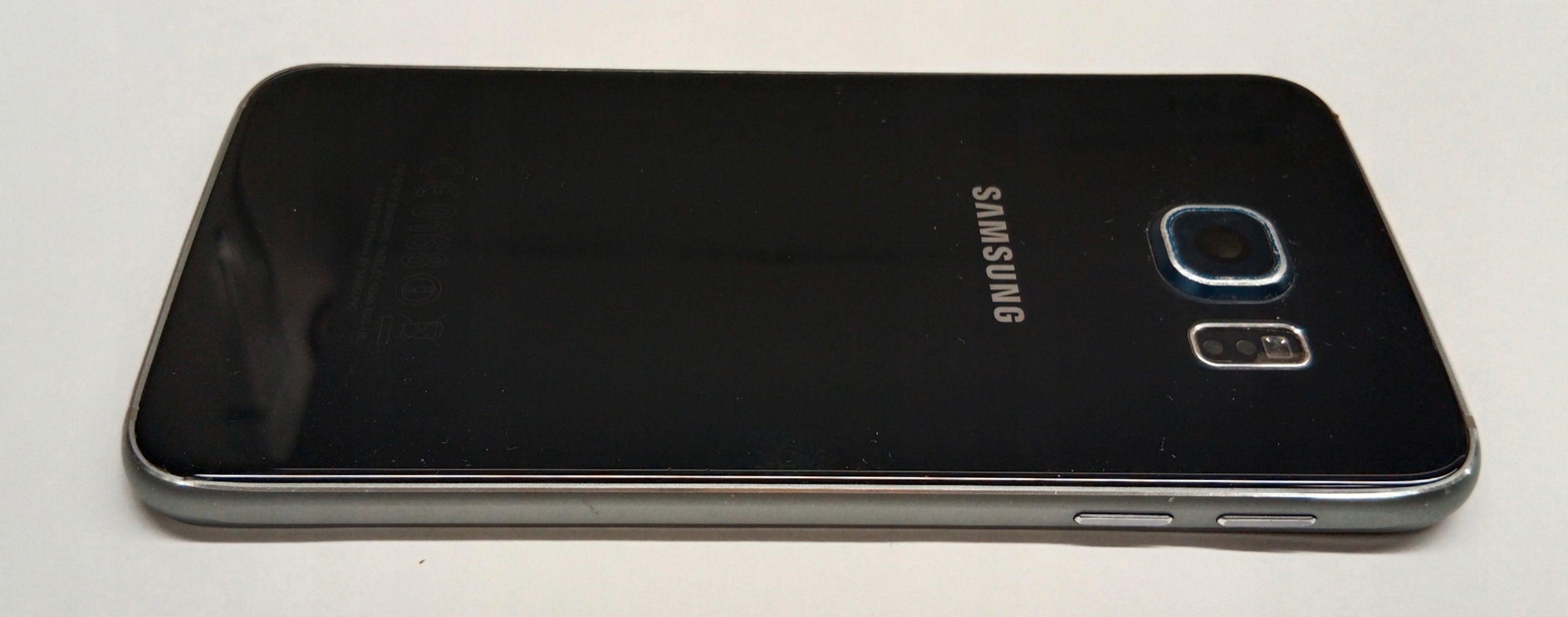 Klapka Baterii Ramka SAMSUNG GALAXY S6 NIEBIESKA - obrazek 4