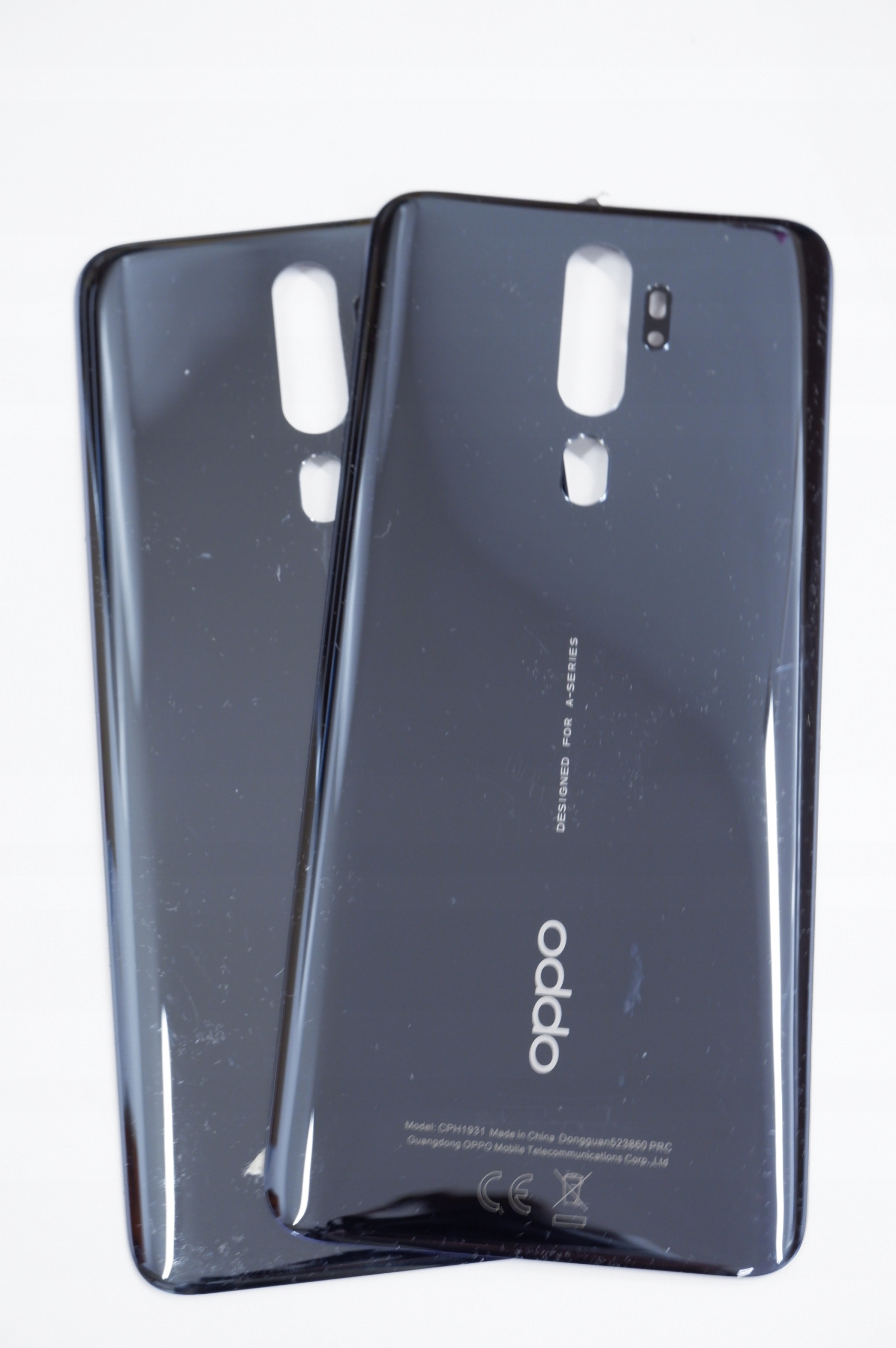 Klapka Baterii OPPO A5 2020 CZARNA ORYGINALNA - obrazek 2