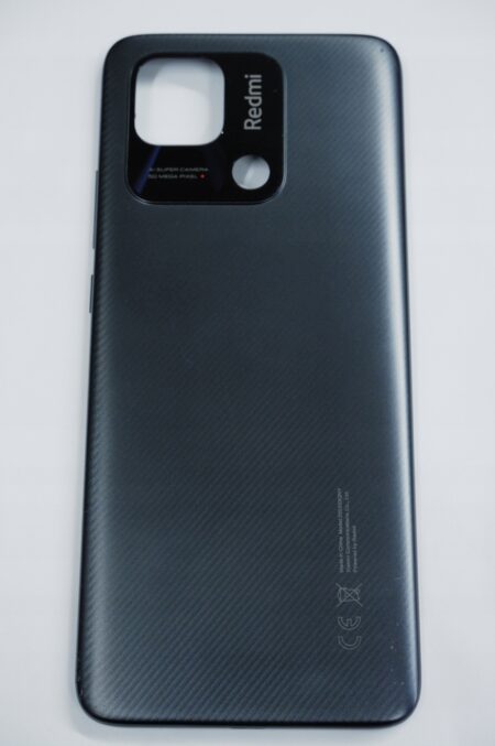 Klapka Baterii REDMI 10C CZARNA ORYGINALNA