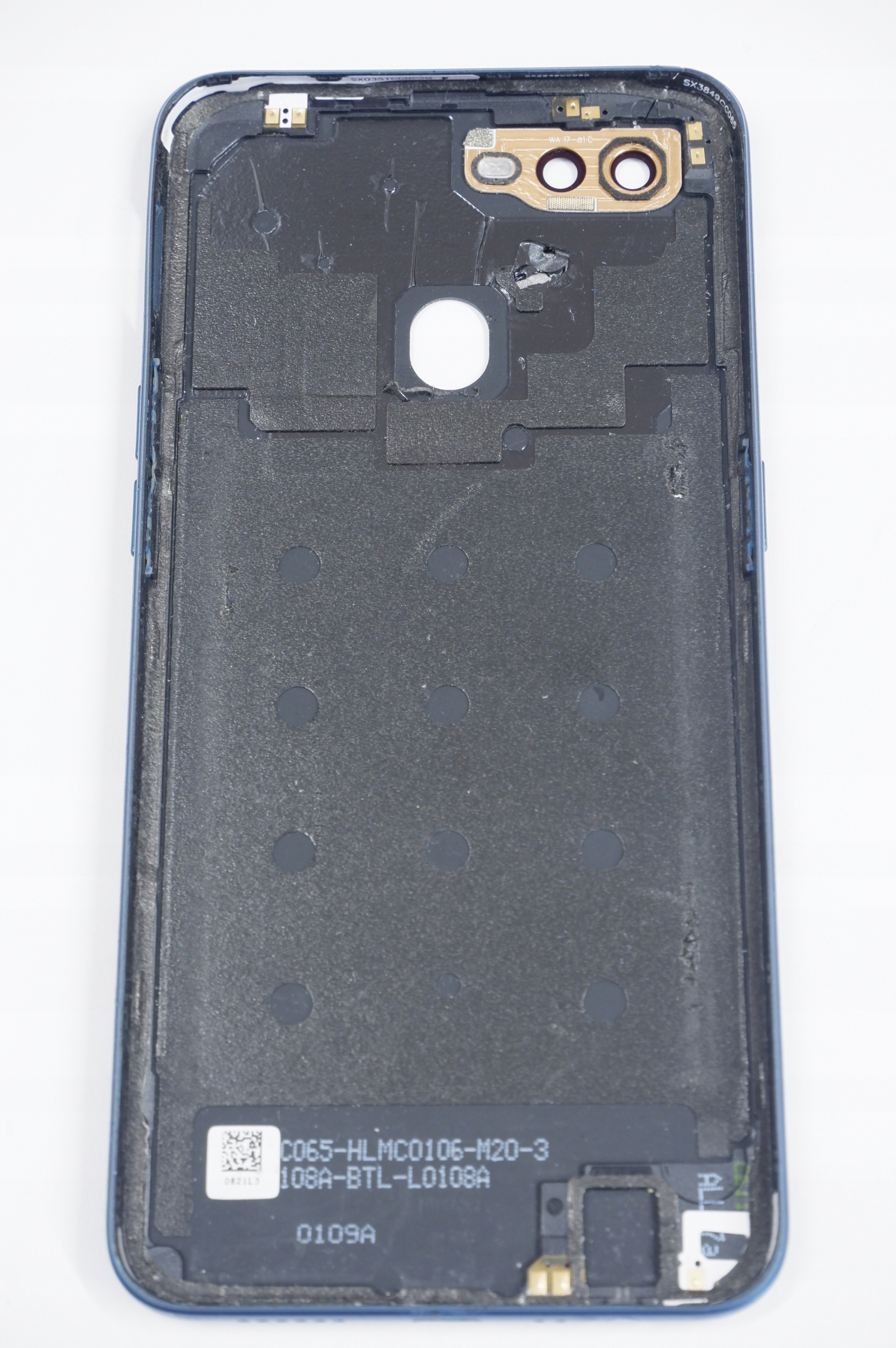 Klapka Baterii OPPO AX 7 NIEBIESKA ORYGINALNA - obrazek 2