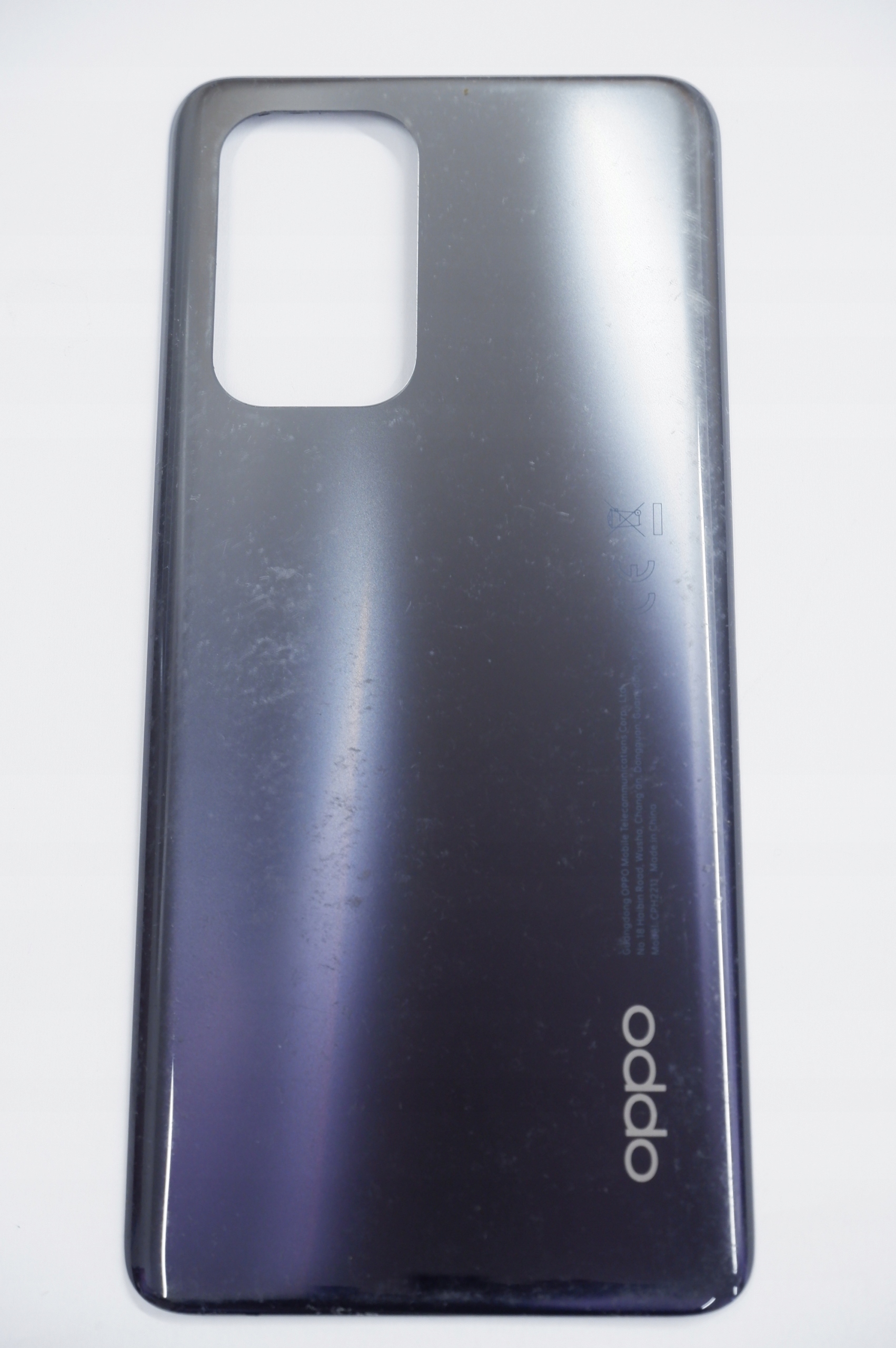 Klapka Baterii OPPO RENO 5Z GRAFITOWA