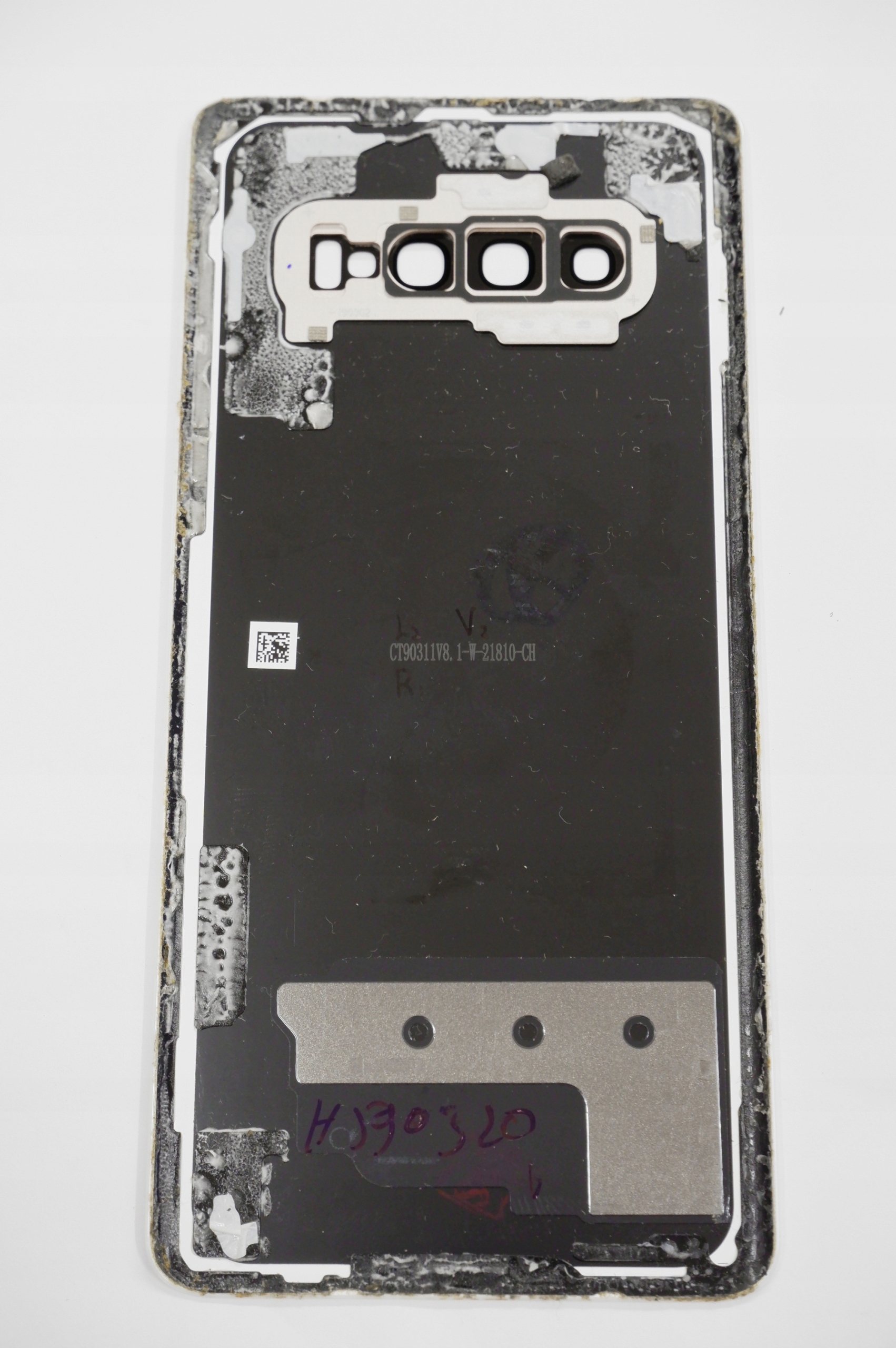 Klapka Baterii SAMSUNG S10+ BIAŁA CERAMICZNA G975 - obrazek 2