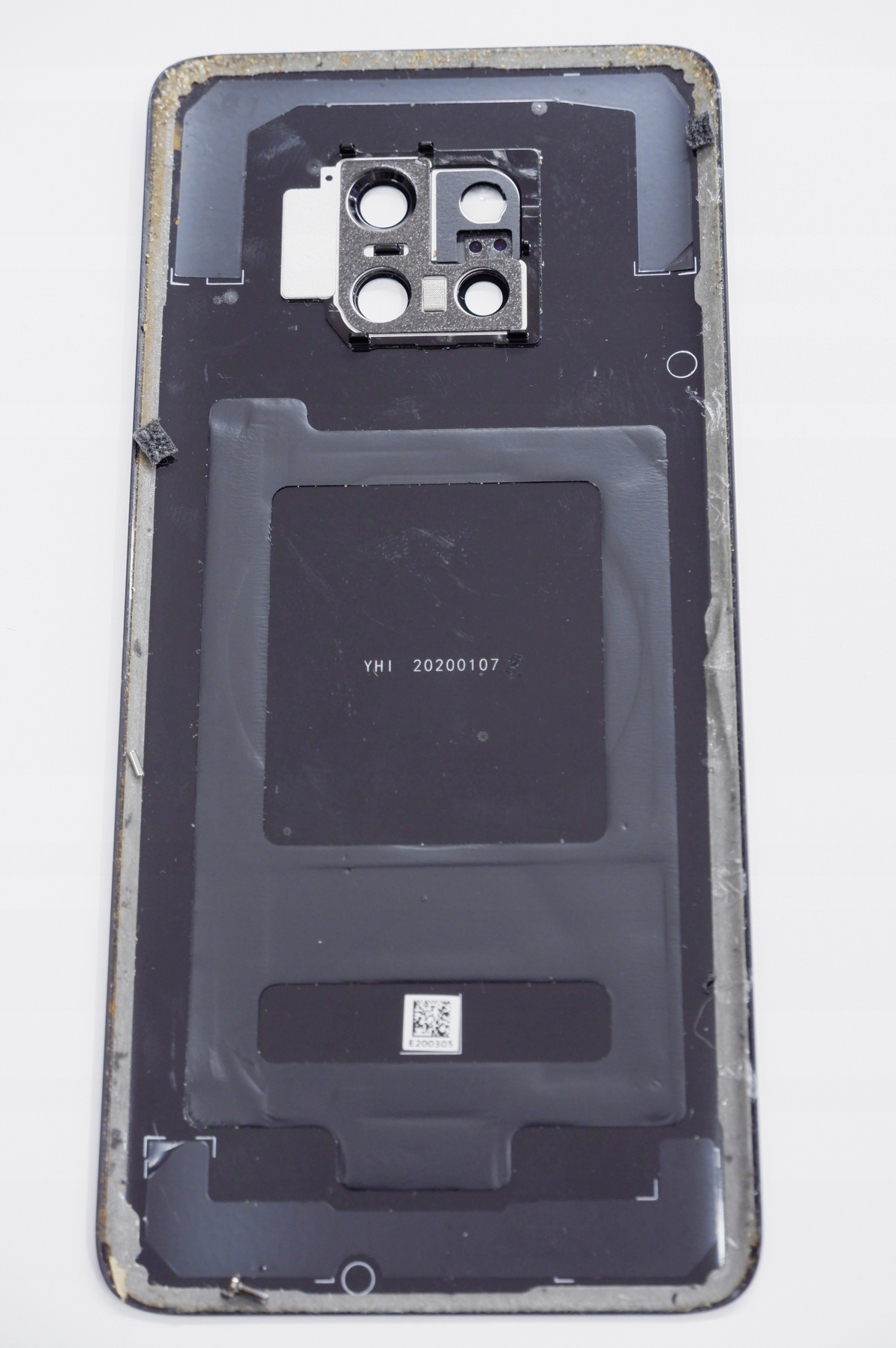 Klapka BateriI HUAWEI MATE 20 PRO CZARNA ORYGINALN - obrazek 3