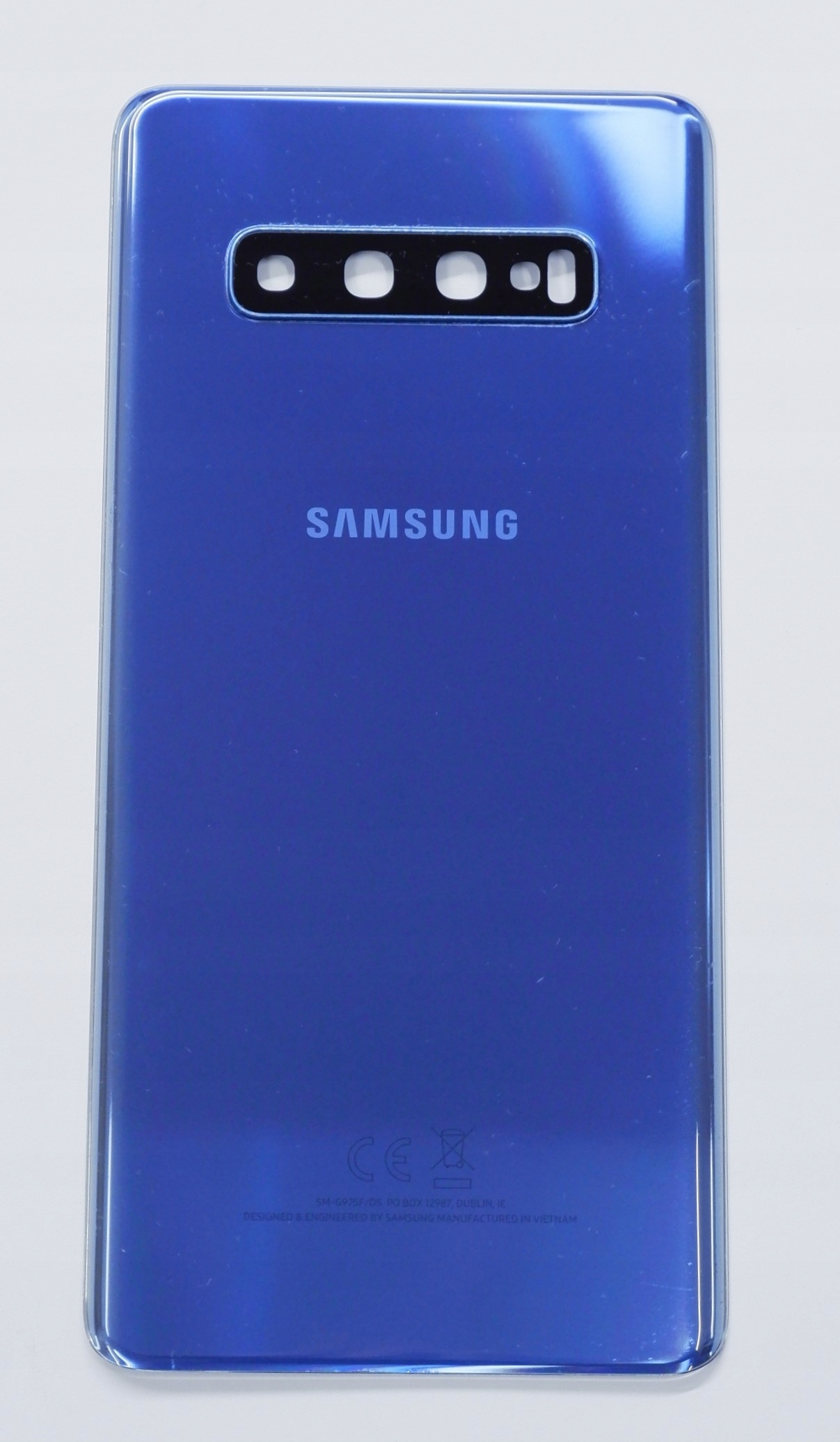 Klapka Baterii SAMSUNG S10+ NIEBIESKA G975