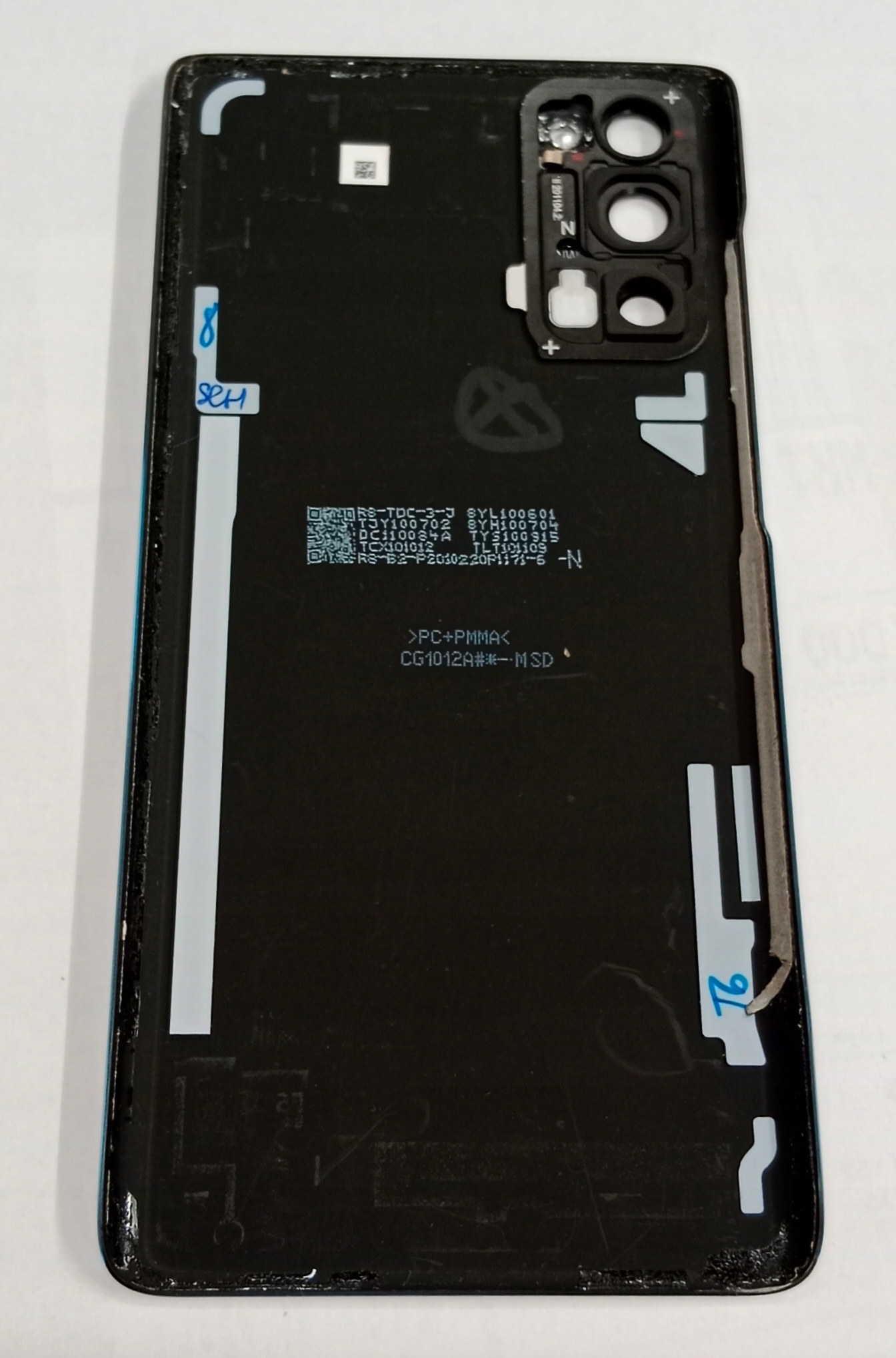 Klapka BateriI SAMSUNG s20 FE ORYGINAŁ NIEBIESKA - obrazek 2