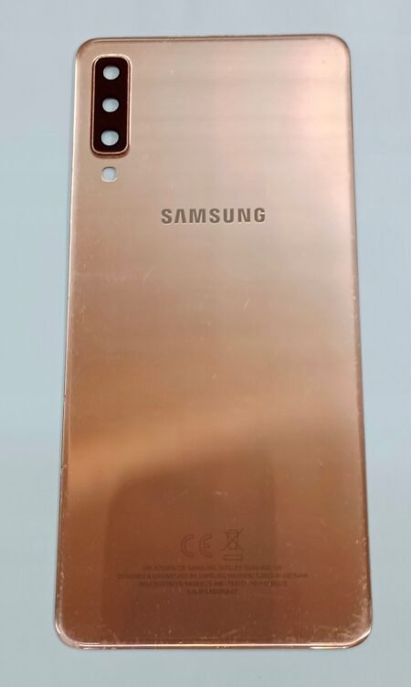 Klapka SAMSUNG A7 2018 ZŁOTA oryginalna 100%