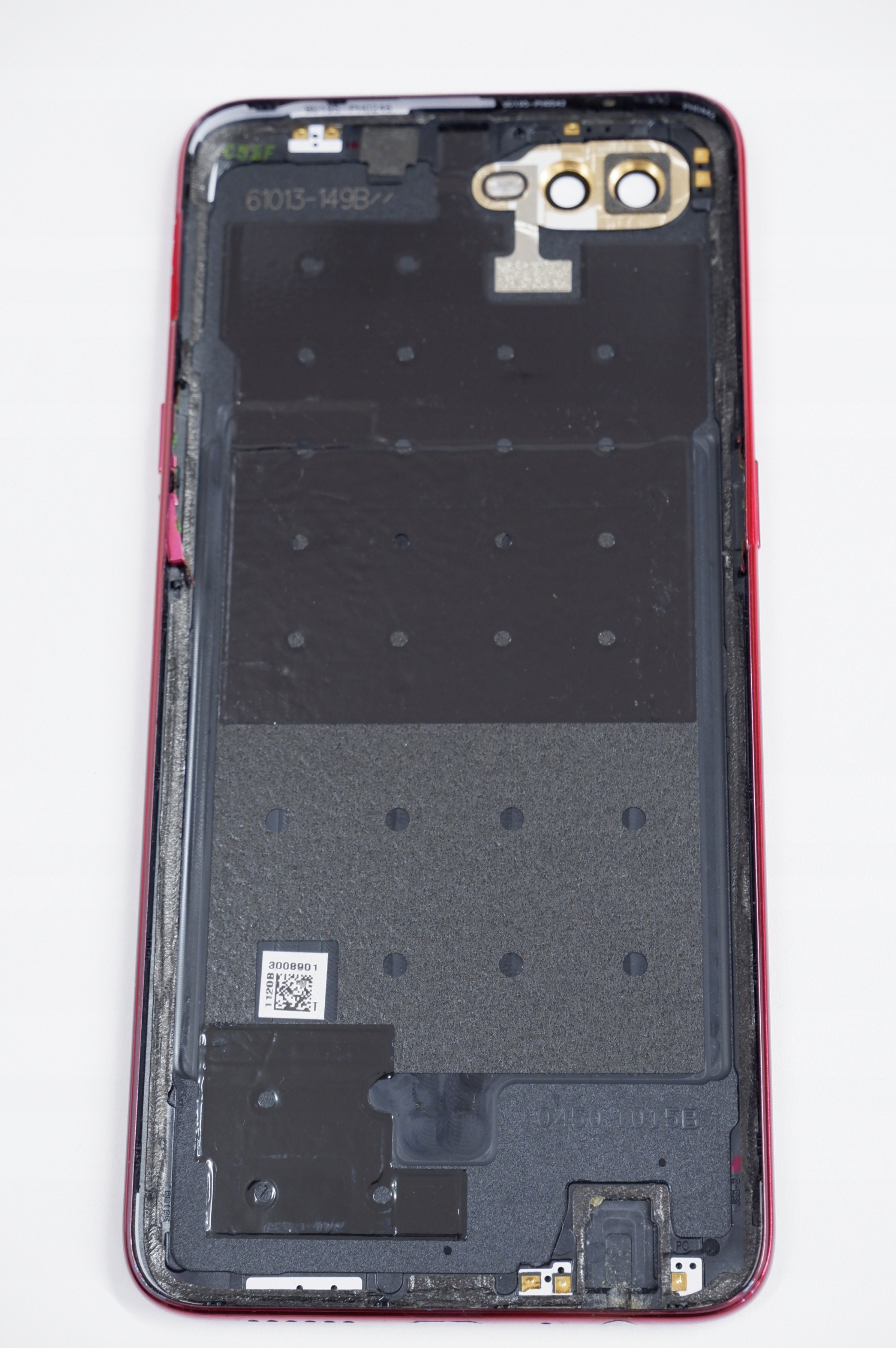 Klapka Baterii OPPO R17 NEO CZERWONA ORYGINALNA - obrazek 2