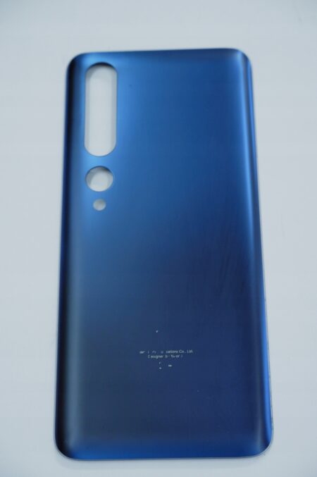 KLAPKA BATERII XIAOMI MI 10 NIEBIESKI MATOWY