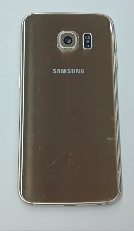 Klapka Baterii Ramka SAMSUNG GALAXY S6 EDGE ZŁOTY