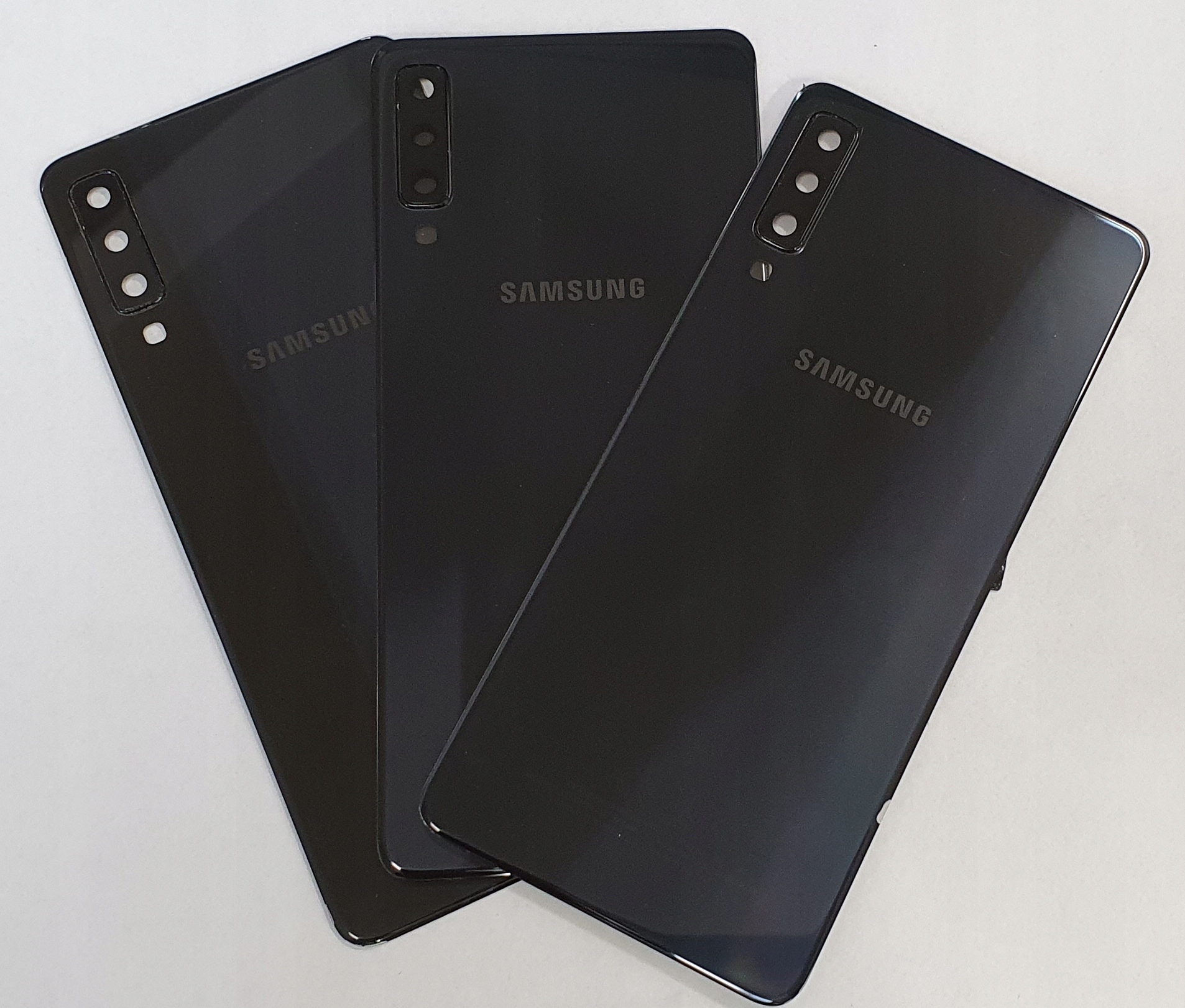 Klapka SAMSUNG A7 2018 CZARNA oryginalna 100%