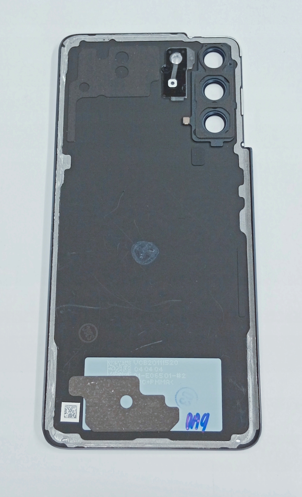 Klapka Baterii SAMSUNG GALAXY S21 CZARNA ORYGINAŁ - obrazek 2