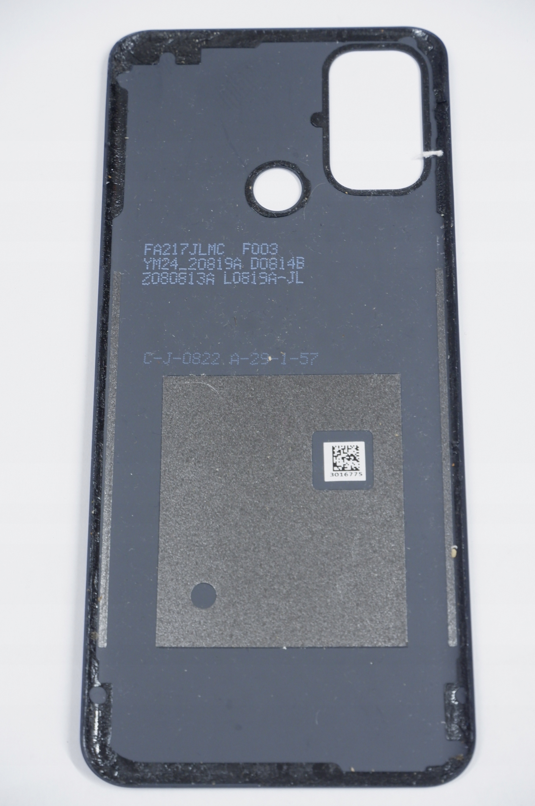 Klapka Baterii OPPO A53S CZARNA ORYGINALNA - obrazek 2