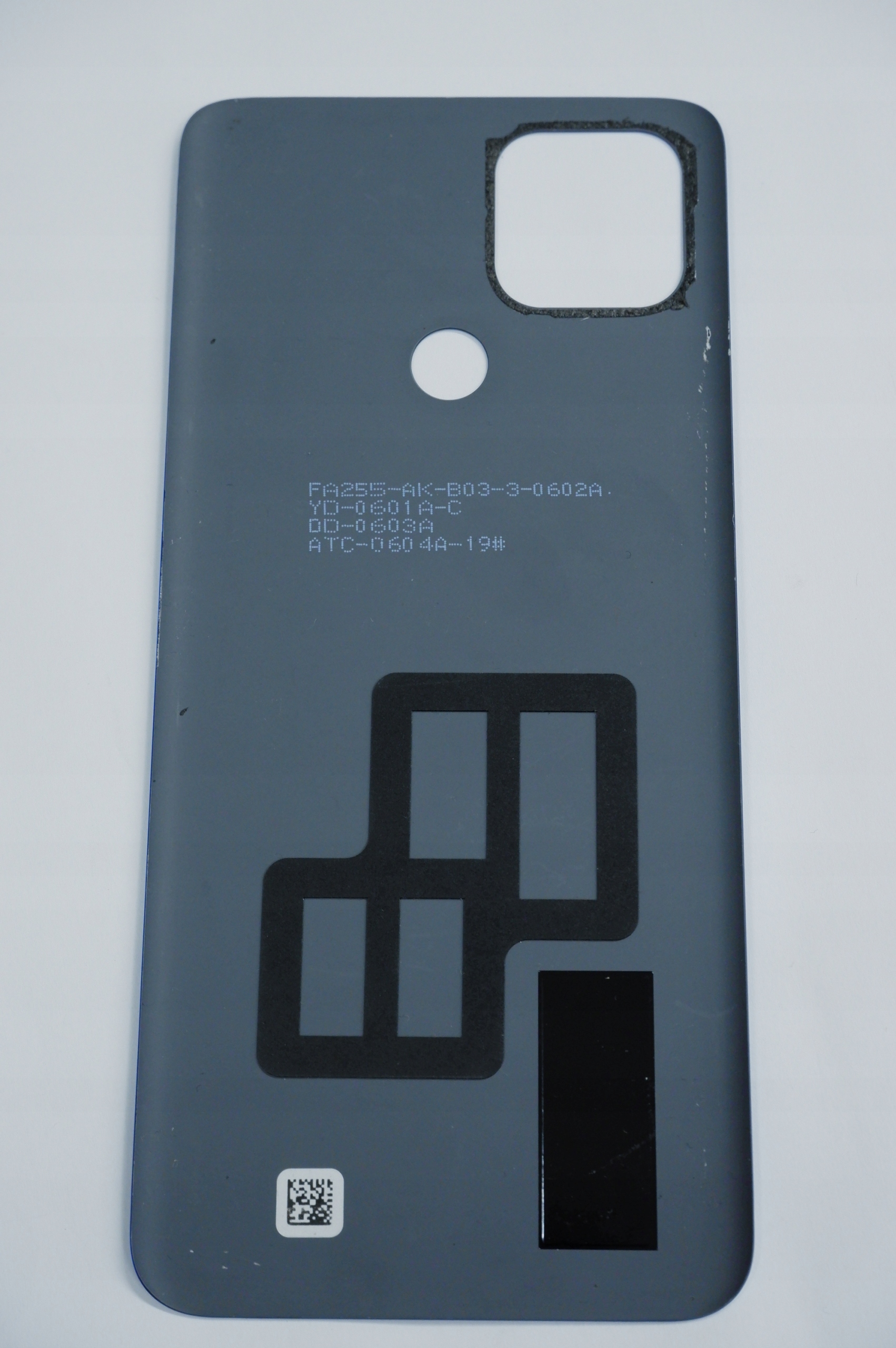 Klapka Baterii OPPO RENO A15 CZARNA ORYGINALNA - obrazek 2