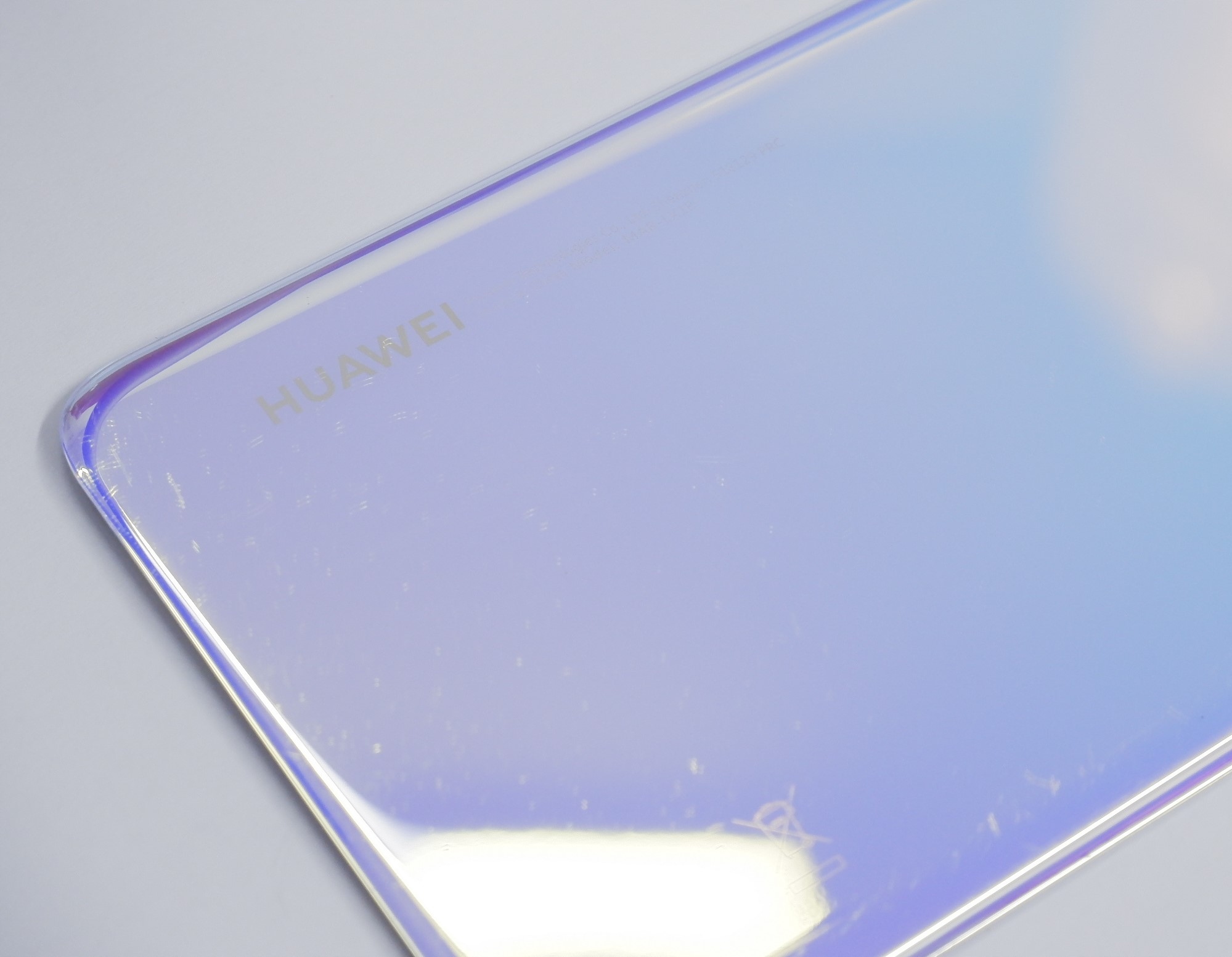 Klapka Baterii HUAWEI P30 LITE BIAŁA OPAŁ ORYGINAŁ - obrazek 2