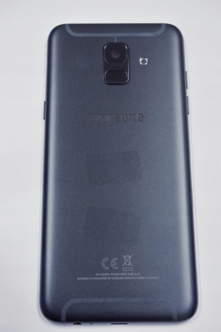 Klapka Obudowa SAMSUNG A6 2018 Czarna Oryginał