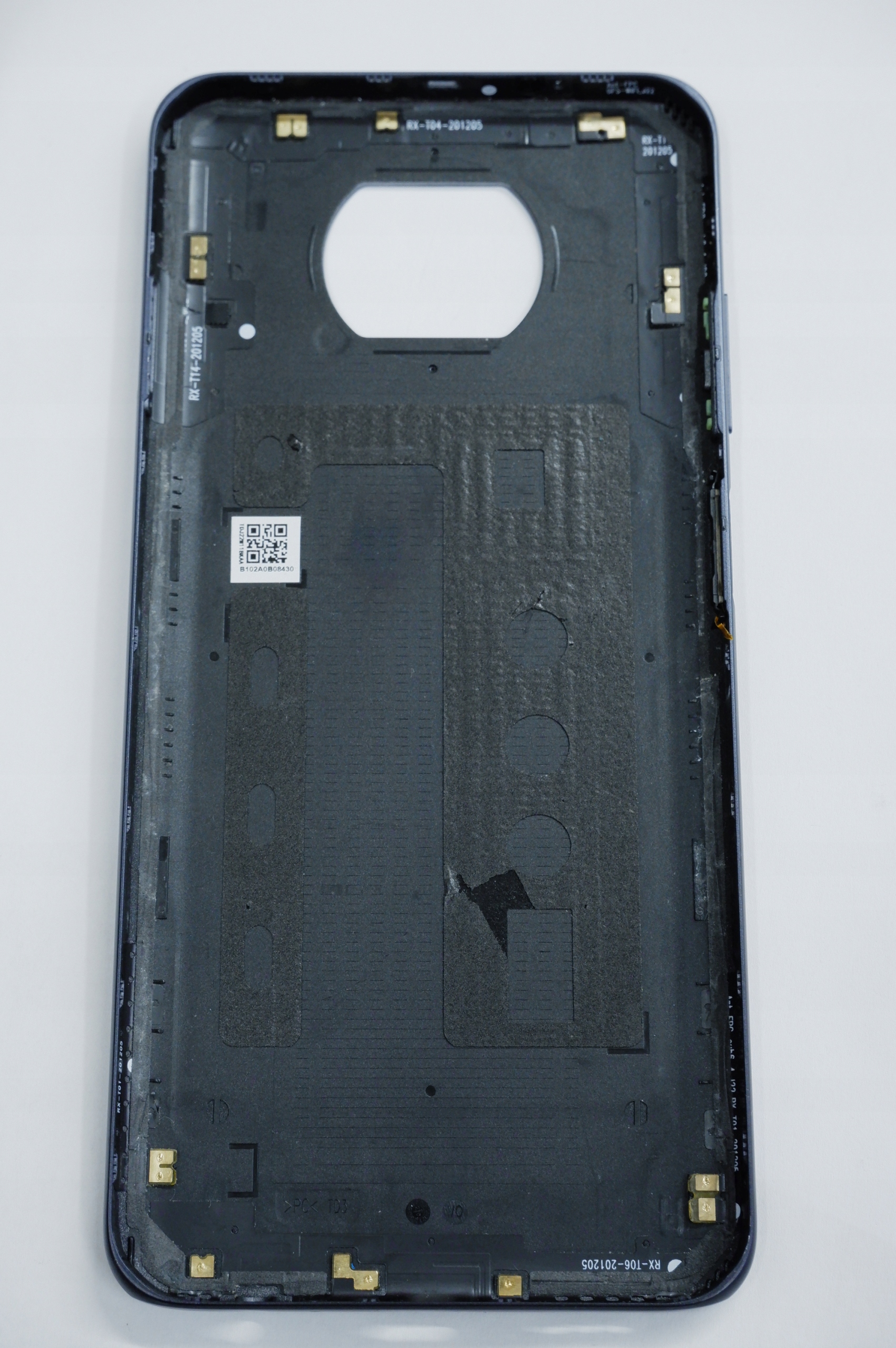 Klapka Baterii REDMI NOTE 9T CZARNA ORYGINALNA - obrazek 2