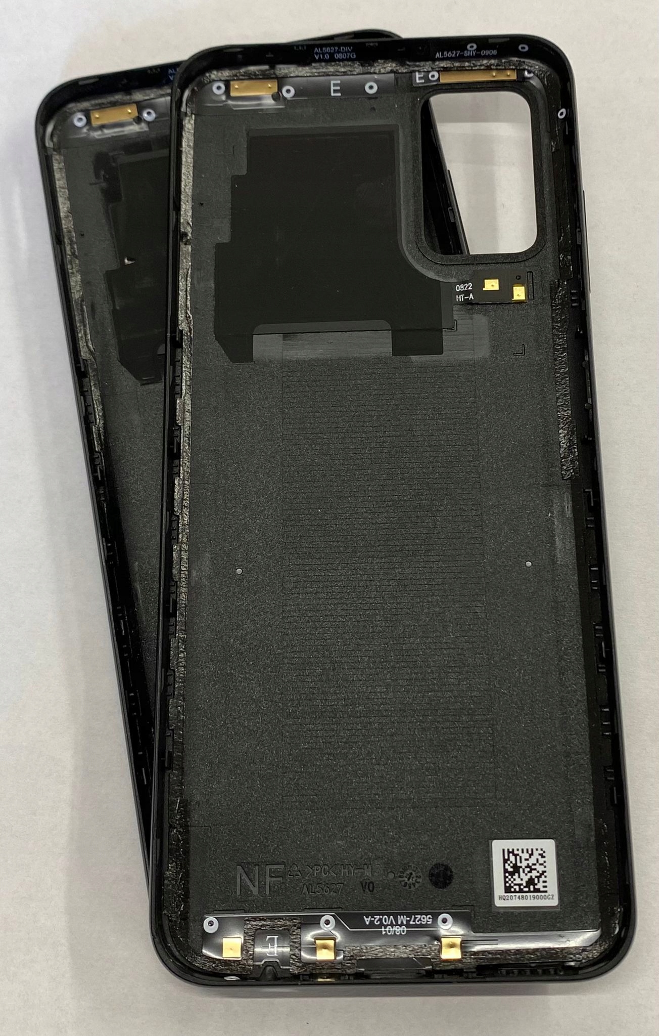 Klapka Baterii Samsung Galaxy A03s CZARNA - obrazek 2