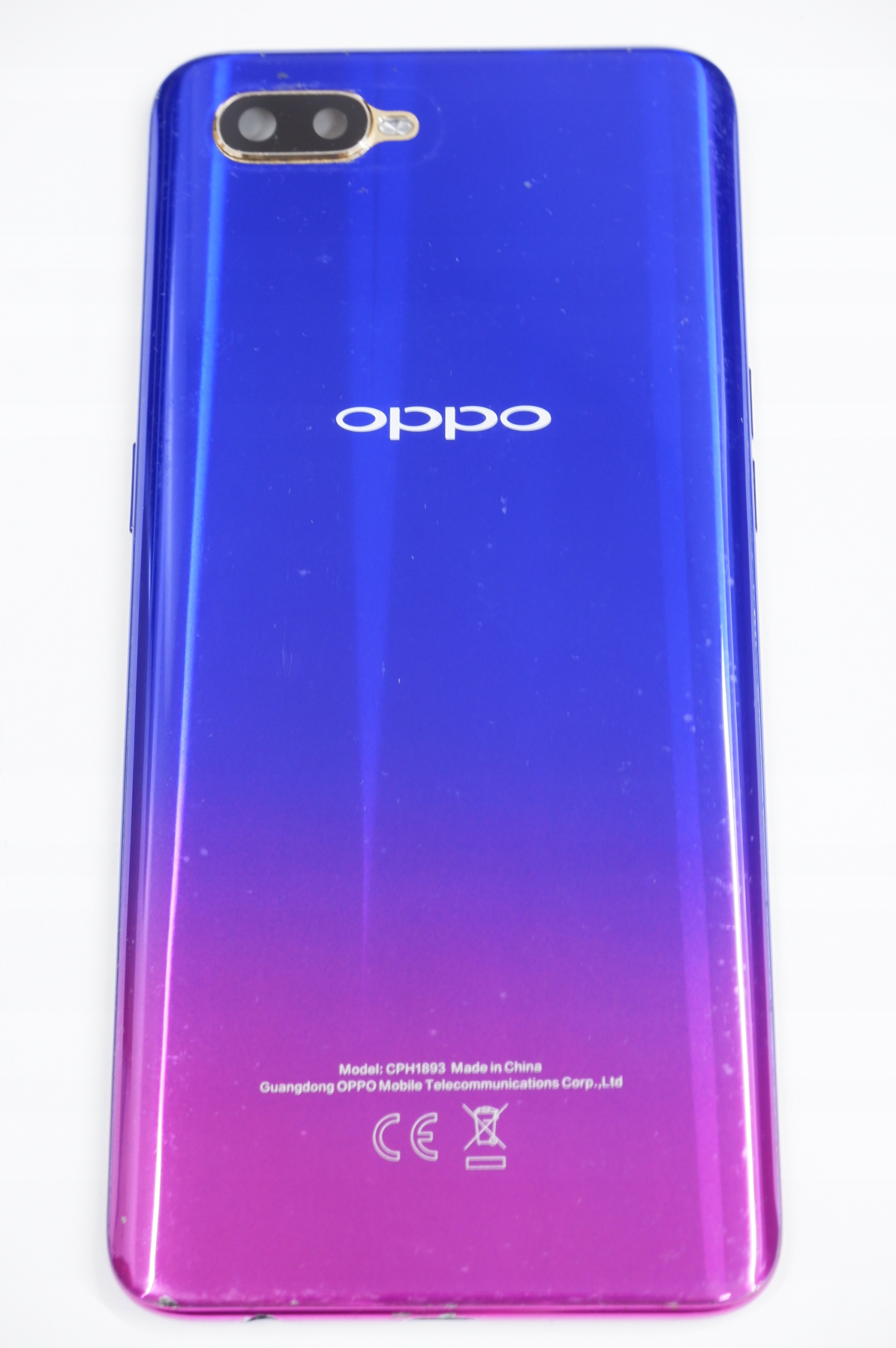 Klapka Baterii OPPO R17 NEO NIEBIESKA ORYGINALNA