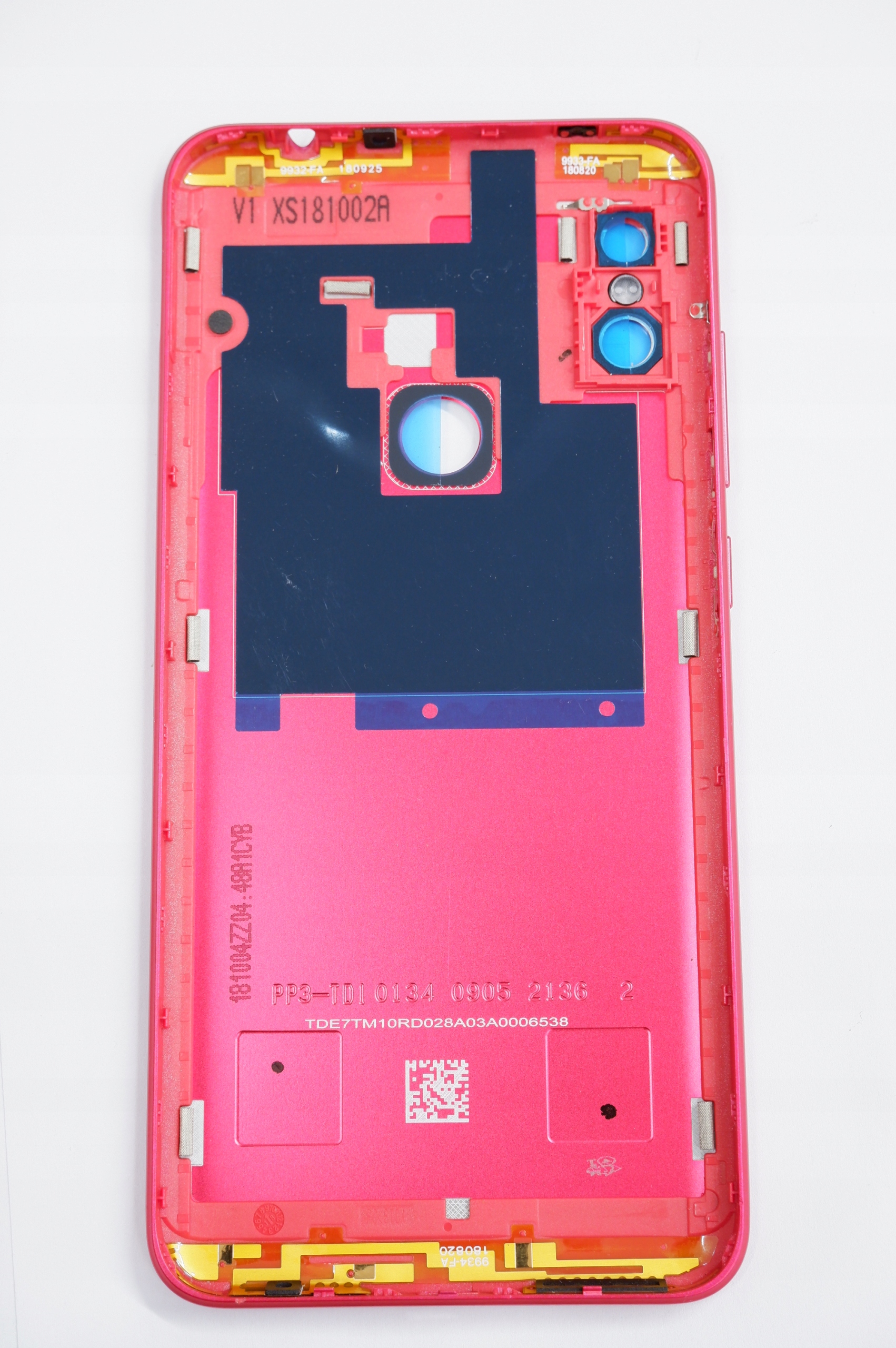 Klapka Baterii XIAOMI REDMI NOTE 6 PRO CZERWONA - obrazek 2