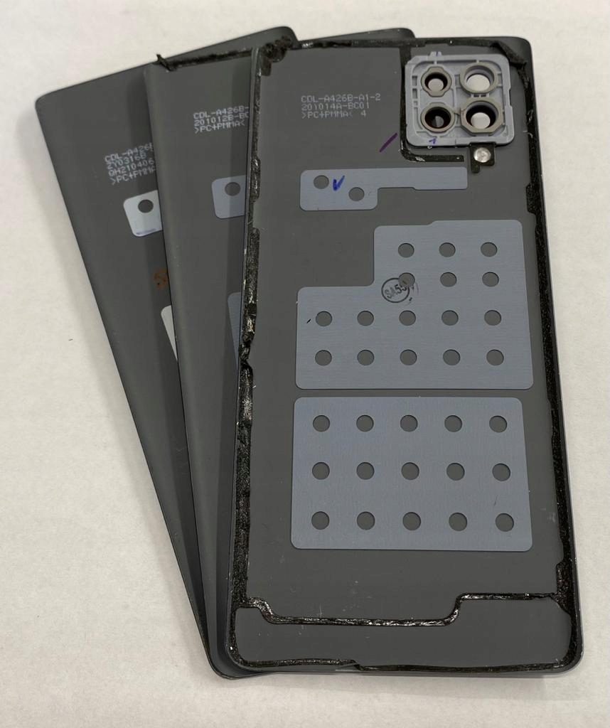 Klapka Baterii SAMSUNG A42 SZARA - obrazek 4