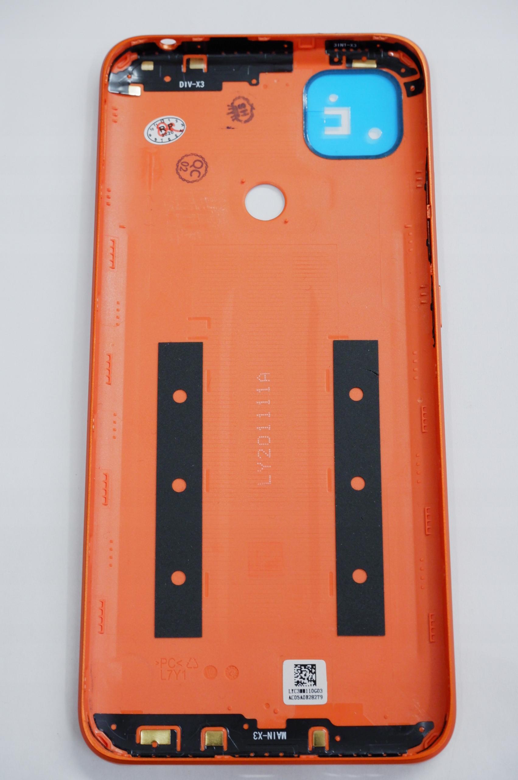 Klapka Baterii REDMI 9C POMARAŃCZOWA ORYGINALNA - obrazek 2