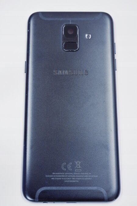 Klapka Obudowa SAMSUNG A6 2018 Czarna Oryginał