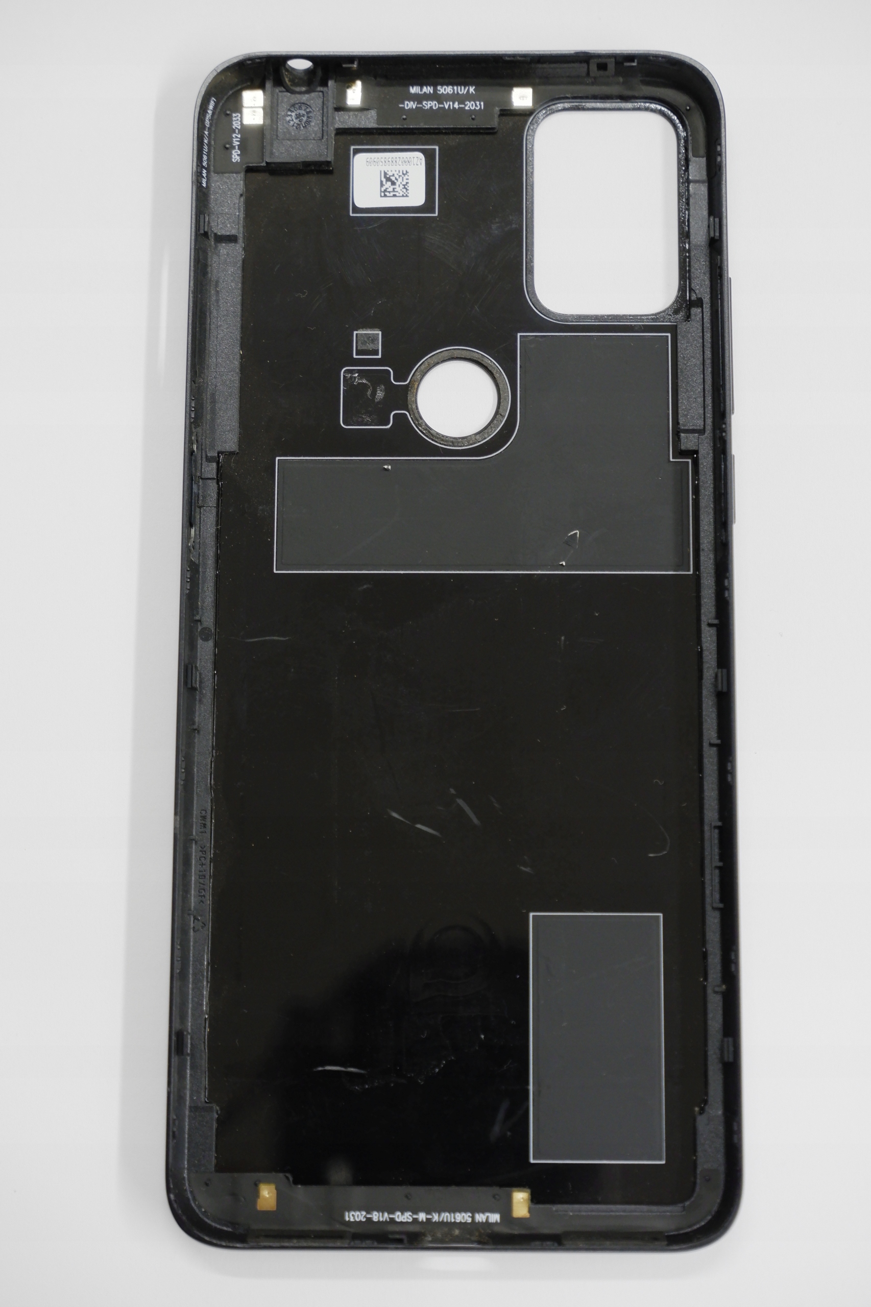 Klapka Baterii ALCATEL 3X 2020 CZARNA ORYGINALNA - obrazek 3