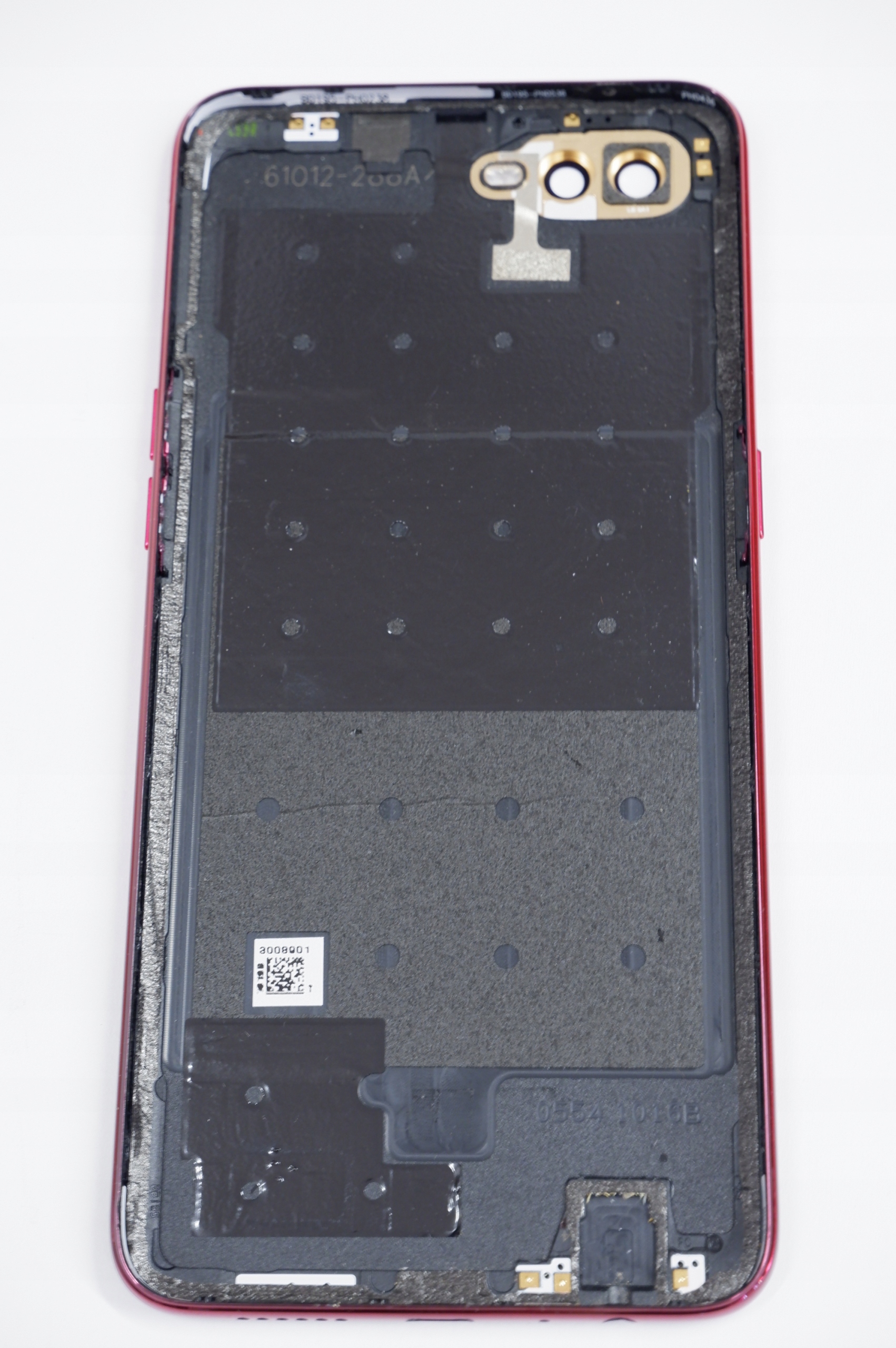 Klapka Baterii OPPO R17 NEO CZERWONA ORYGINALNA - obrazek 3