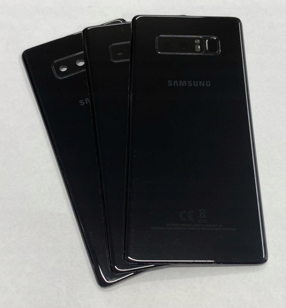 Klapka Baterii SAMSUNG NOTE 8 ORYGINAŁ CZARNA