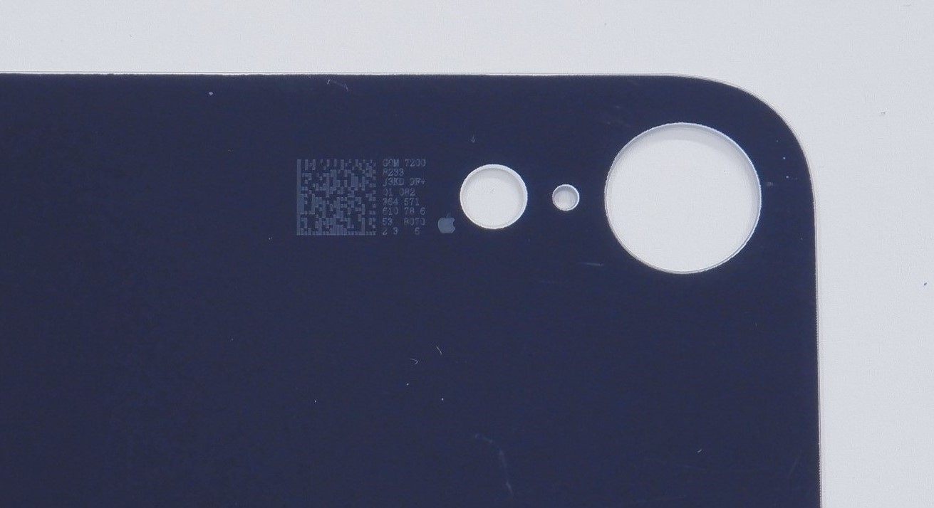 Klapka Baterii iPhone 8 Silver Oryginalna - obrazek 6