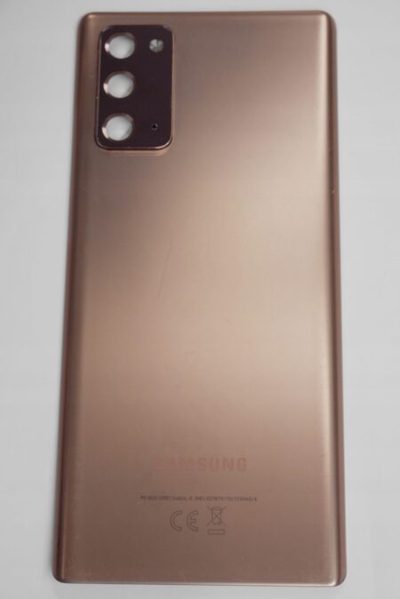 Klapka BateriI SAMSUNG NOTE 20 ORYGINAŁ BRĄZ