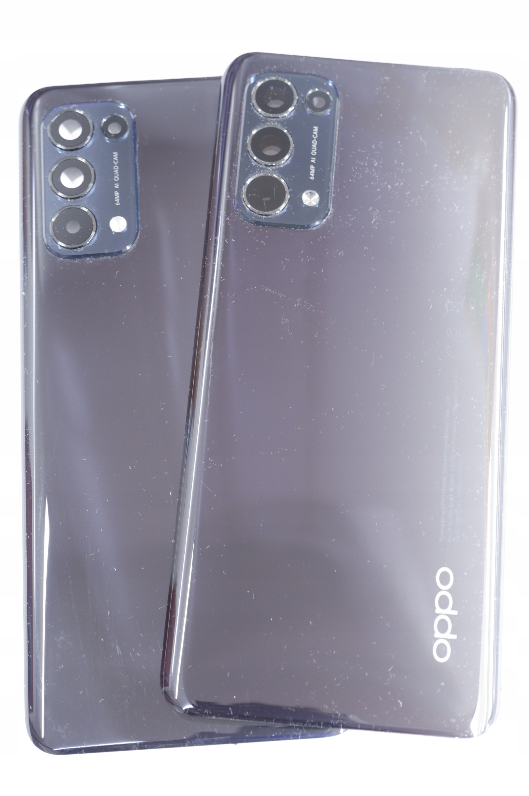 Klapka Baterii OPPO RENO 5 CZARNA ORYGINALNA - obrazek 2