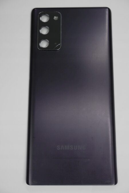 Klapka BateriI SAMSUNG NOTE 20 ORYGINAŁ CZARNA