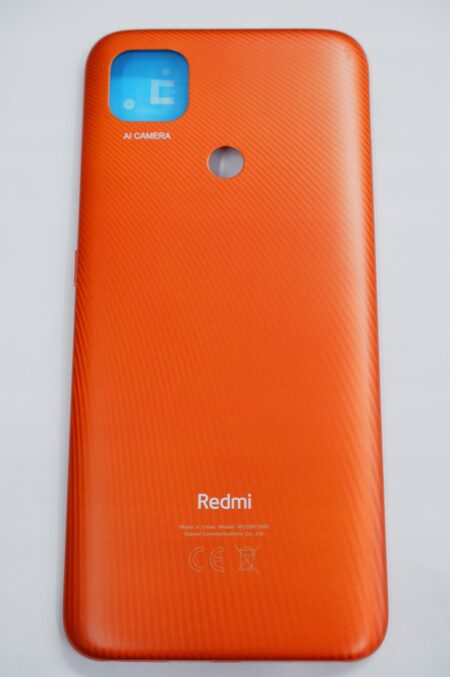 Klapka Baterii REDMI 9C POMARAŃCZOWA ORYGINALNA