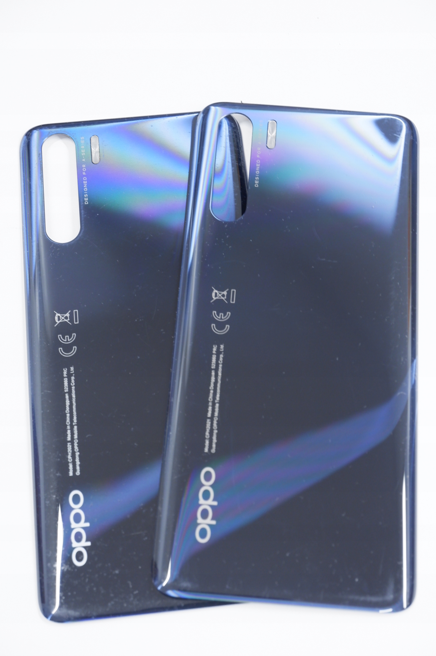 Klapka Baterii OPPO A91 CZARNA ORYGINALNA - obrazek 2